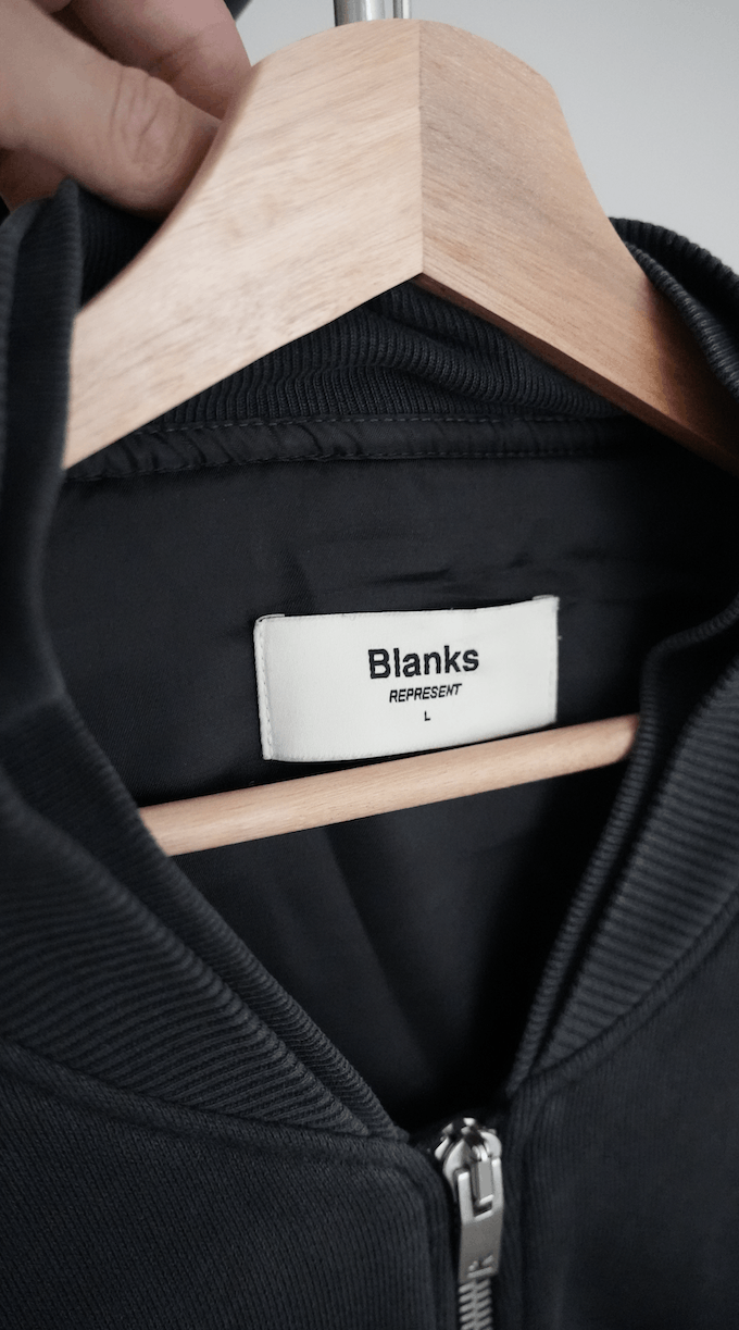 Represent Clo. Represent Blank Bomber Jacket Washed Black Size US L / EU 52-54 / 3 - 2 Thumbnail