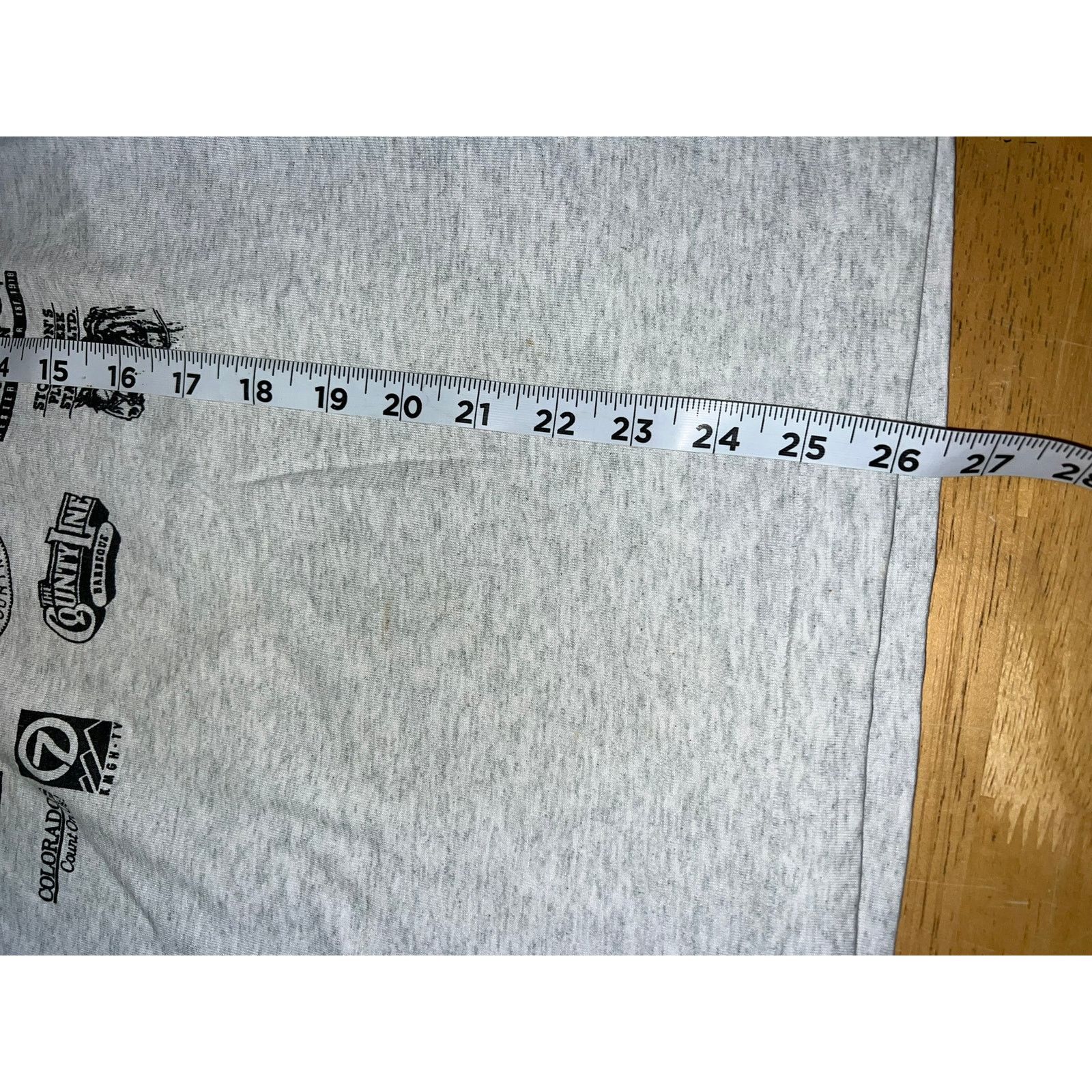 Fruit Of The Loom Vintage Trail Ride Shirt Cowboy Horse Gray Graphic Large 90s Size US L / EU 52-54 / 3 - 9 Thumbnail