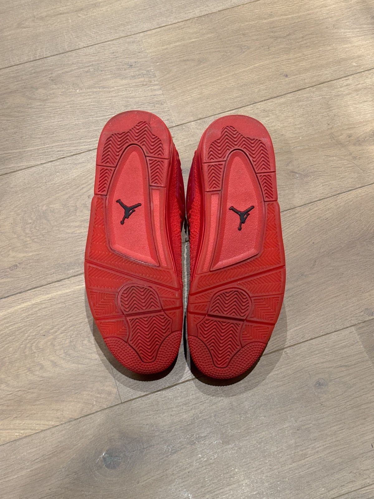 Jordan Brand Air Jordan 4 Flyknit 2019 Red Size US 12 / EU 45 - 5 Thumbnail
