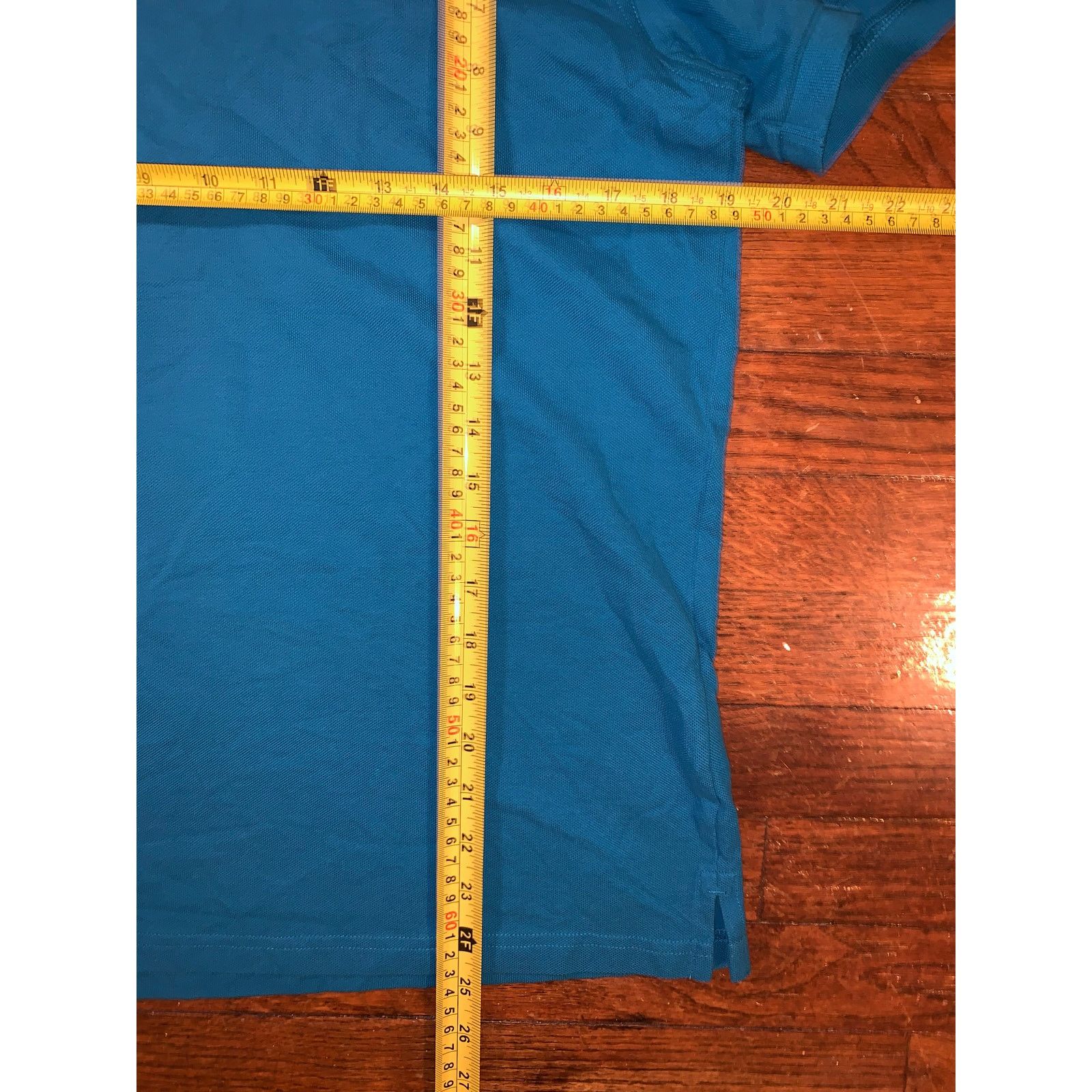 Gant GANT Turquoise Blue Slim Fit Polo Shirt M/L Short Sleeve Size US M / EU 48-50 / 2 - 5 Thumbnail
