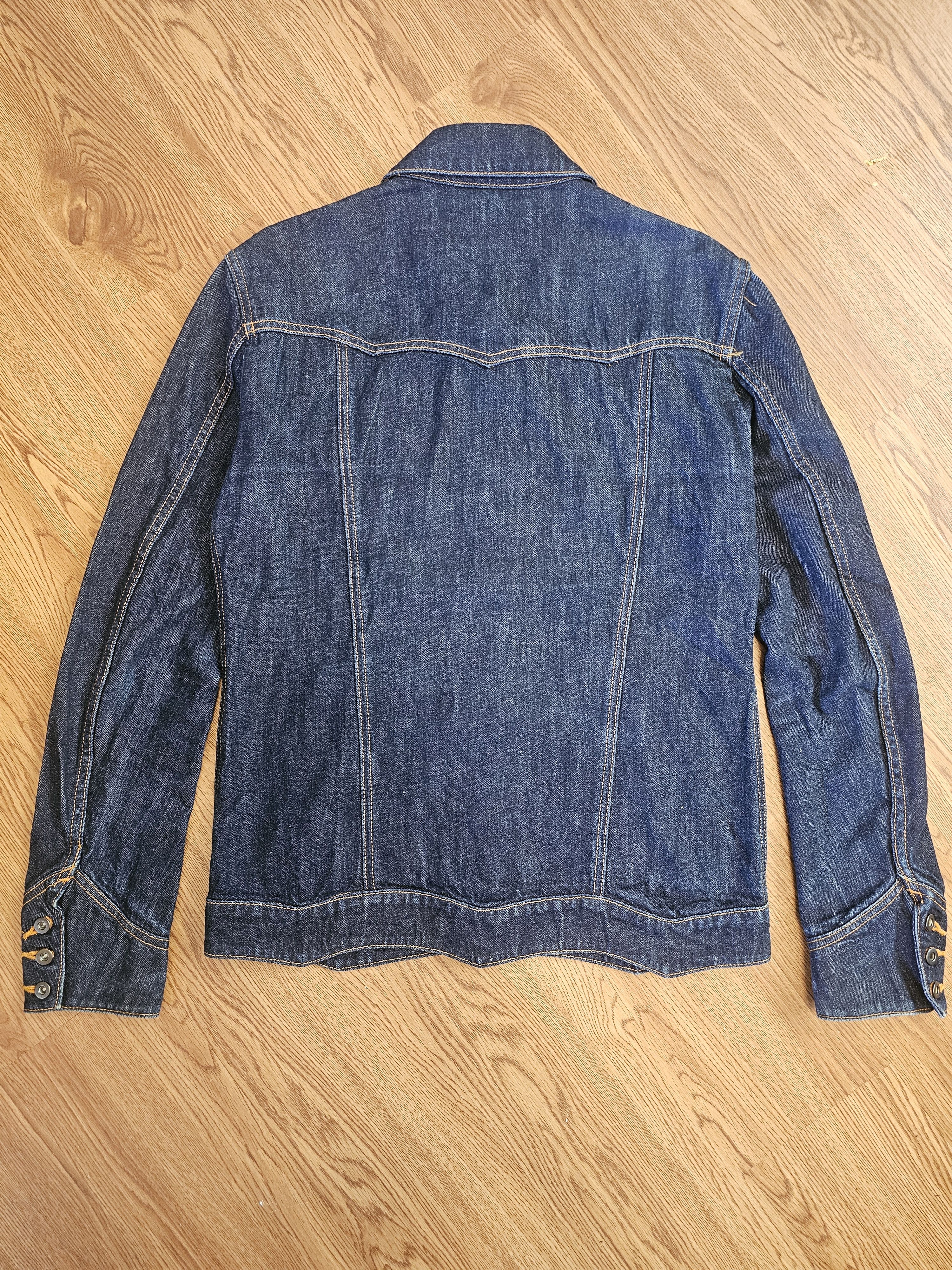 Japanese Brand Vintage No Crossing Japan Western Denim Jacket Size US M / EU 48-50 / 2 - 2 Thumbnail