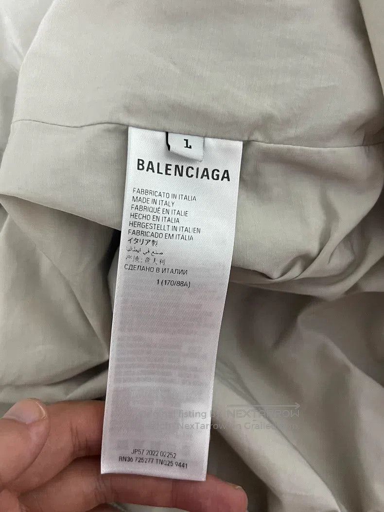 Balenciaga Balenciaga Jacket Size US S / EU 44-46 / 1 - 4 Thumbnail