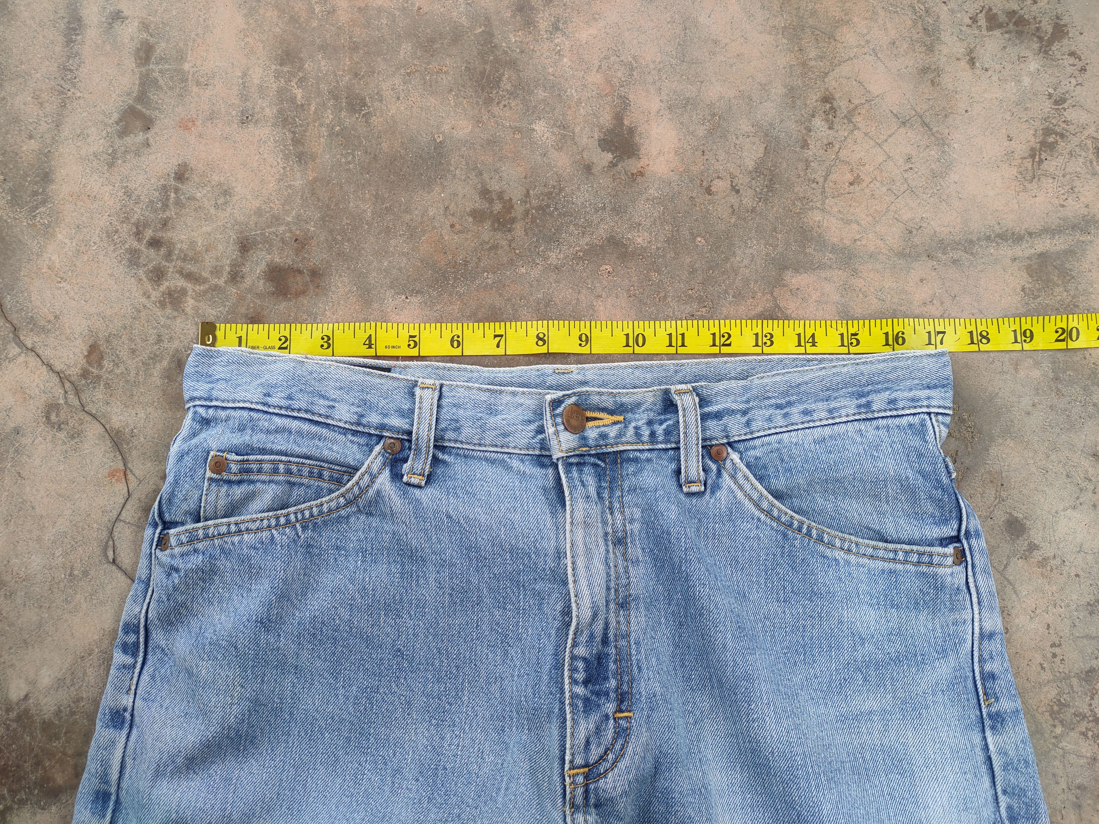 Lee W34 VINTAGE LEE RIDERS FADED RIPPED JEANS DENIM PANTS Size US 34 / EU 50 - 8 Thumbnail
