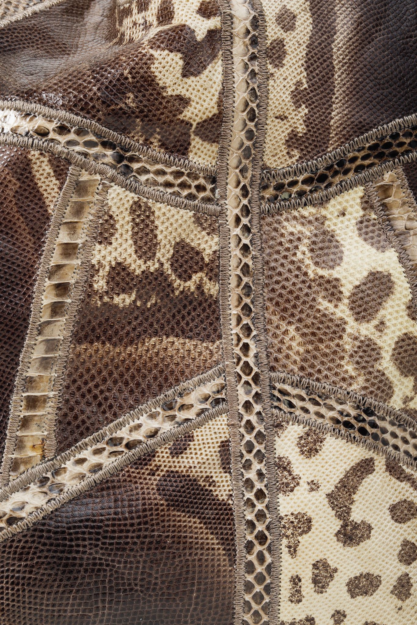 Jimmy Choo Jimmy Choo Snakeskin Patchwork Bangle Bag Size ONE SIZE - 8 Thumbnail