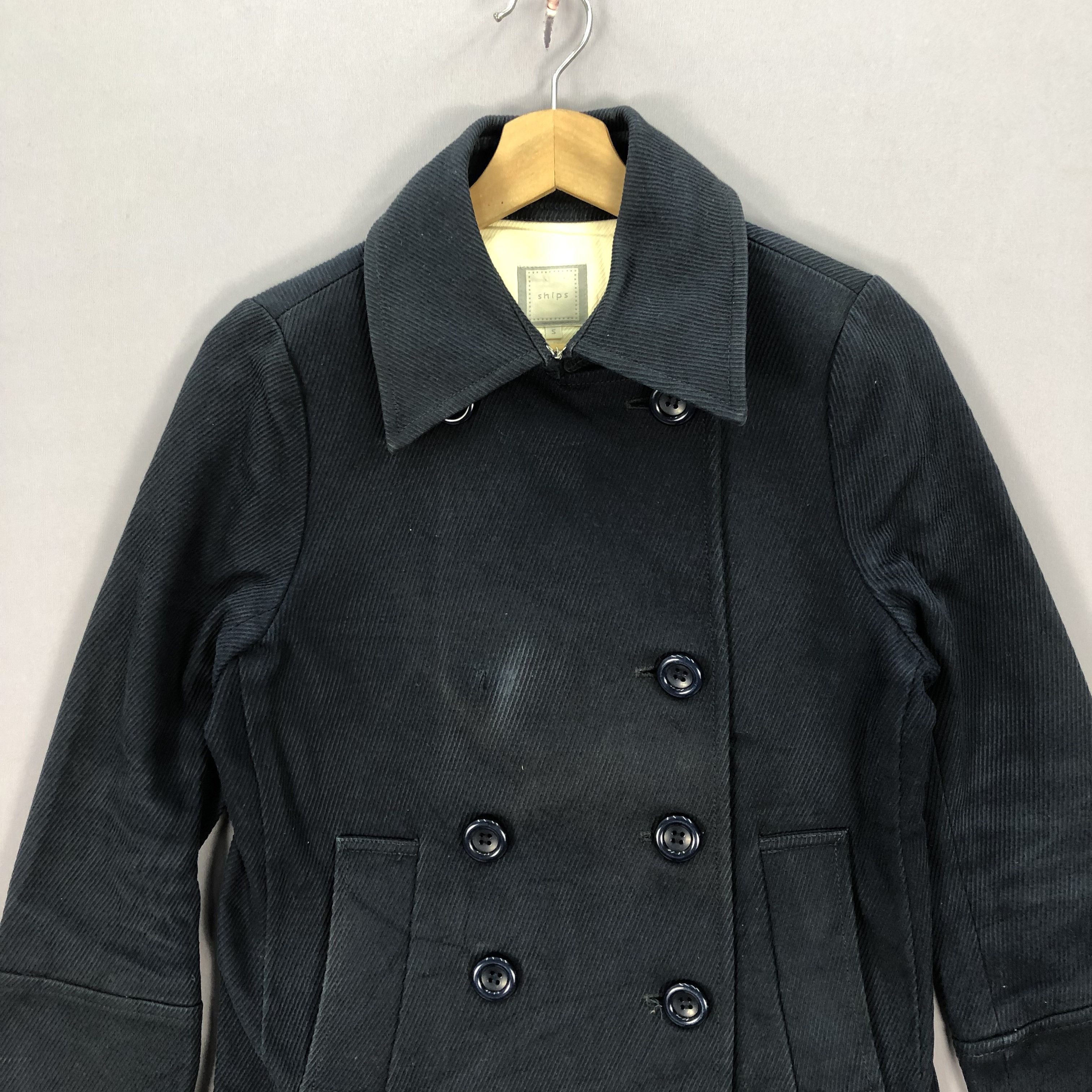 SHIPS × Vintage Vintage Japanese Ships Double Breasted Jackets Size XS / US 0-2 / IT 36-38 - 3 Thumbnail