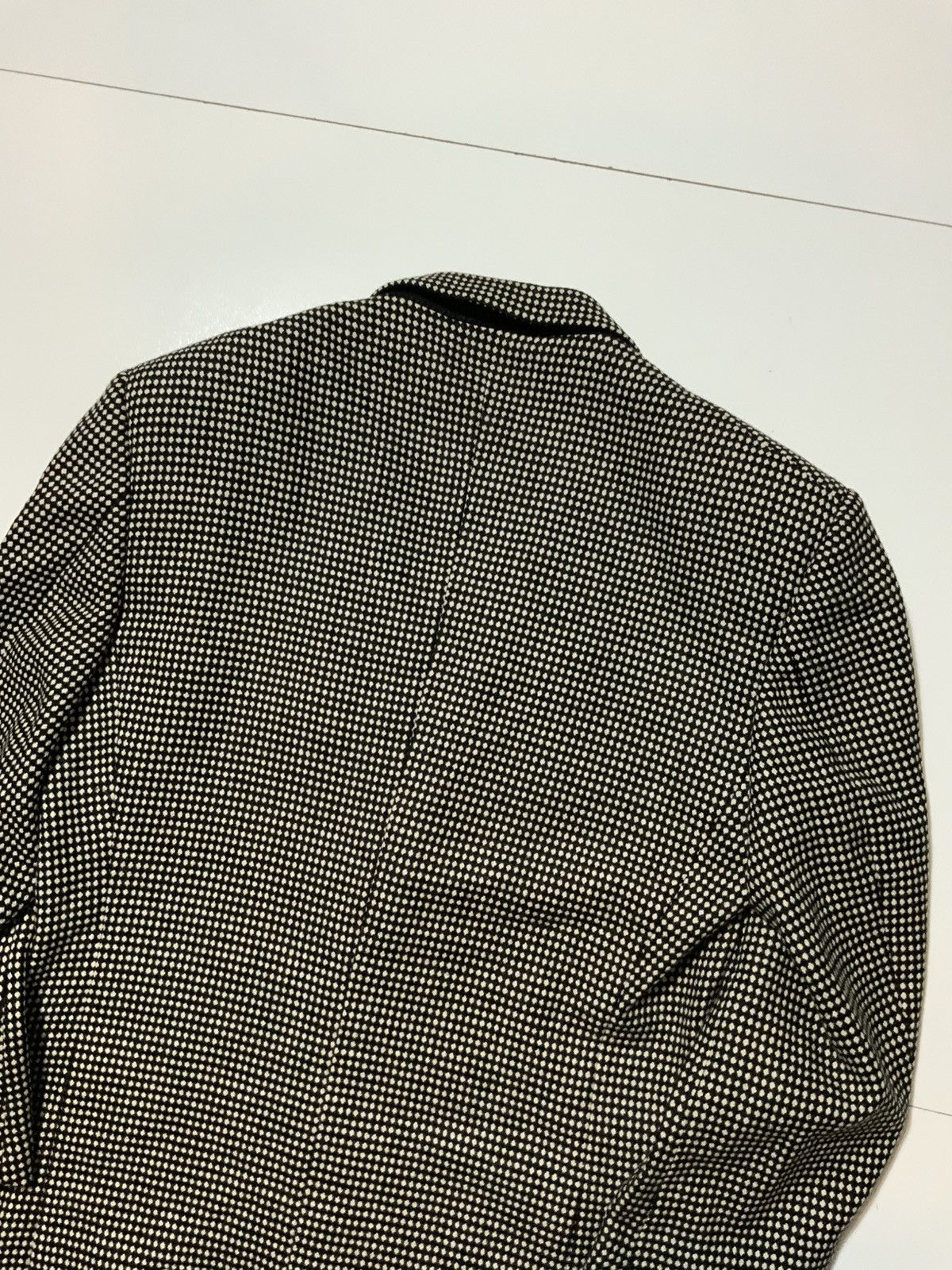 Versace Vintage V2 Versace Polka Dot Wool Evening Blazer Jacket Size 52R - 8 Thumbnail