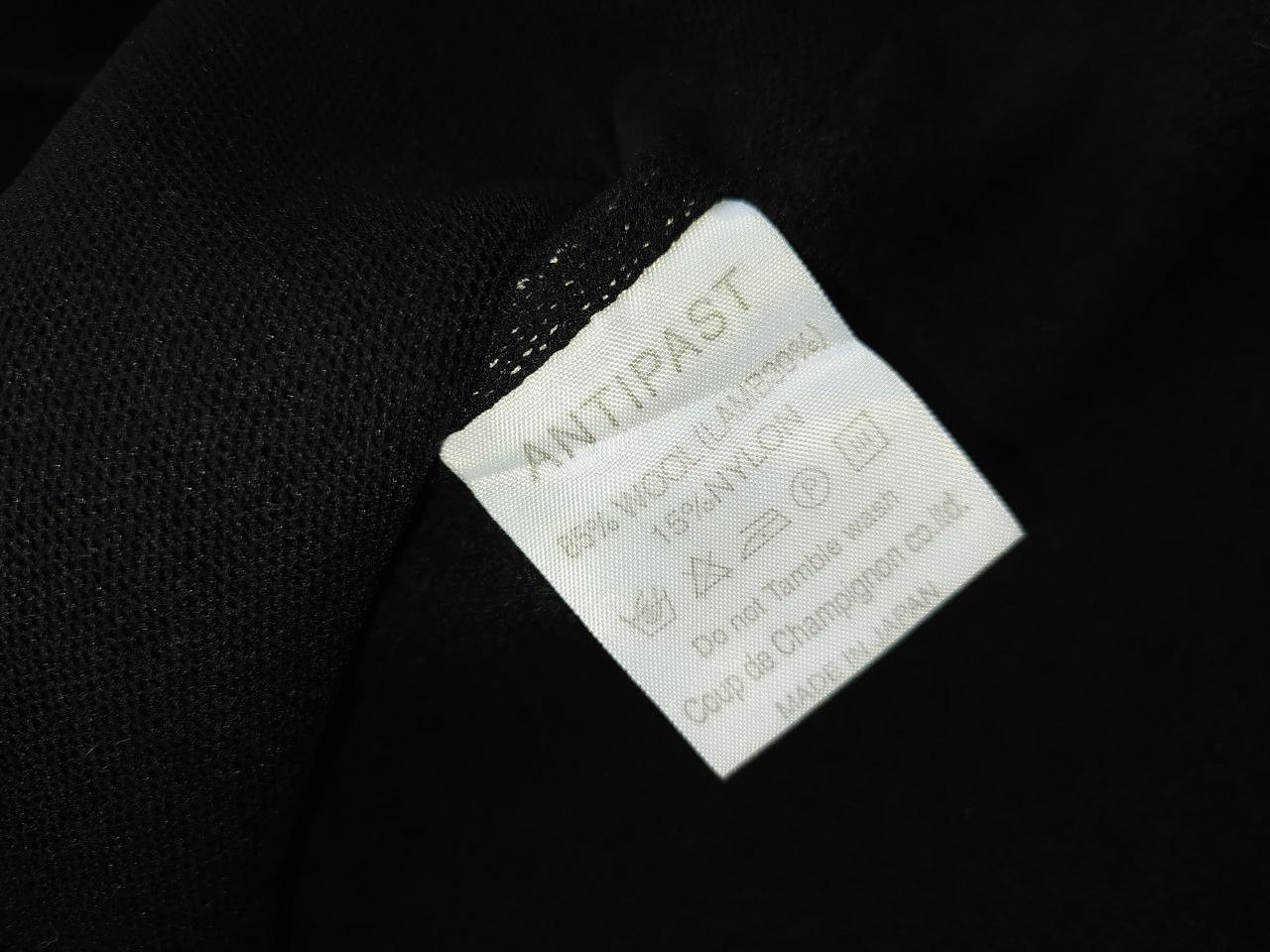 Other ANTIPAST JAPAN WOOL BLAZER JACKET BLACK Size S / US 4 / IT 40 - 3 Thumbnail