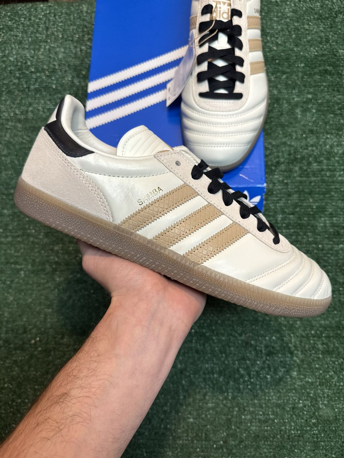 Adidas Adidas Samba Off White Magic Beige Size 10.5 Size US 10.5 / EU 43-44 - 1 Thumbnail