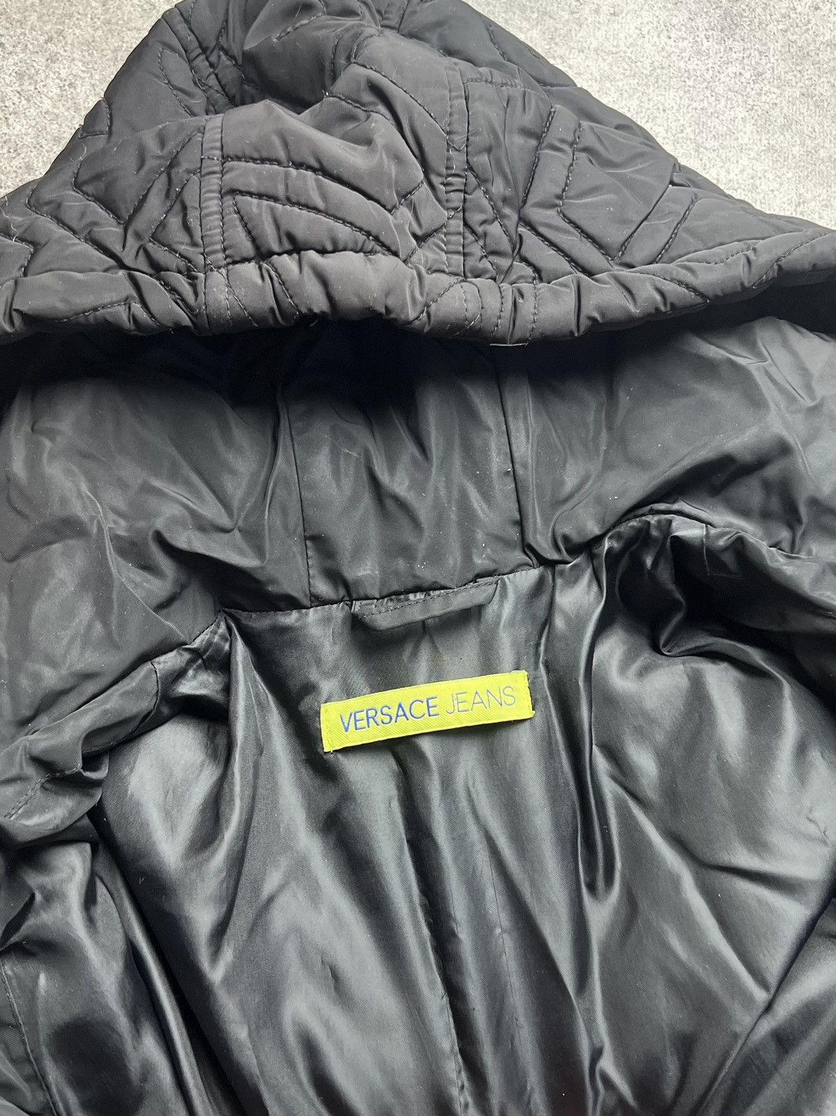 Versace Versace Jeans monogram hooded bomber jacket Size US M / EU 48-50 / 2 - 6 Thumbnail