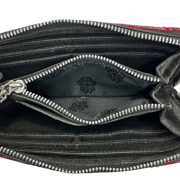 Chrome Hearts Chrome Hearts BS Flare Leather Wallet Size ONE SIZE - 15 Thumbnail