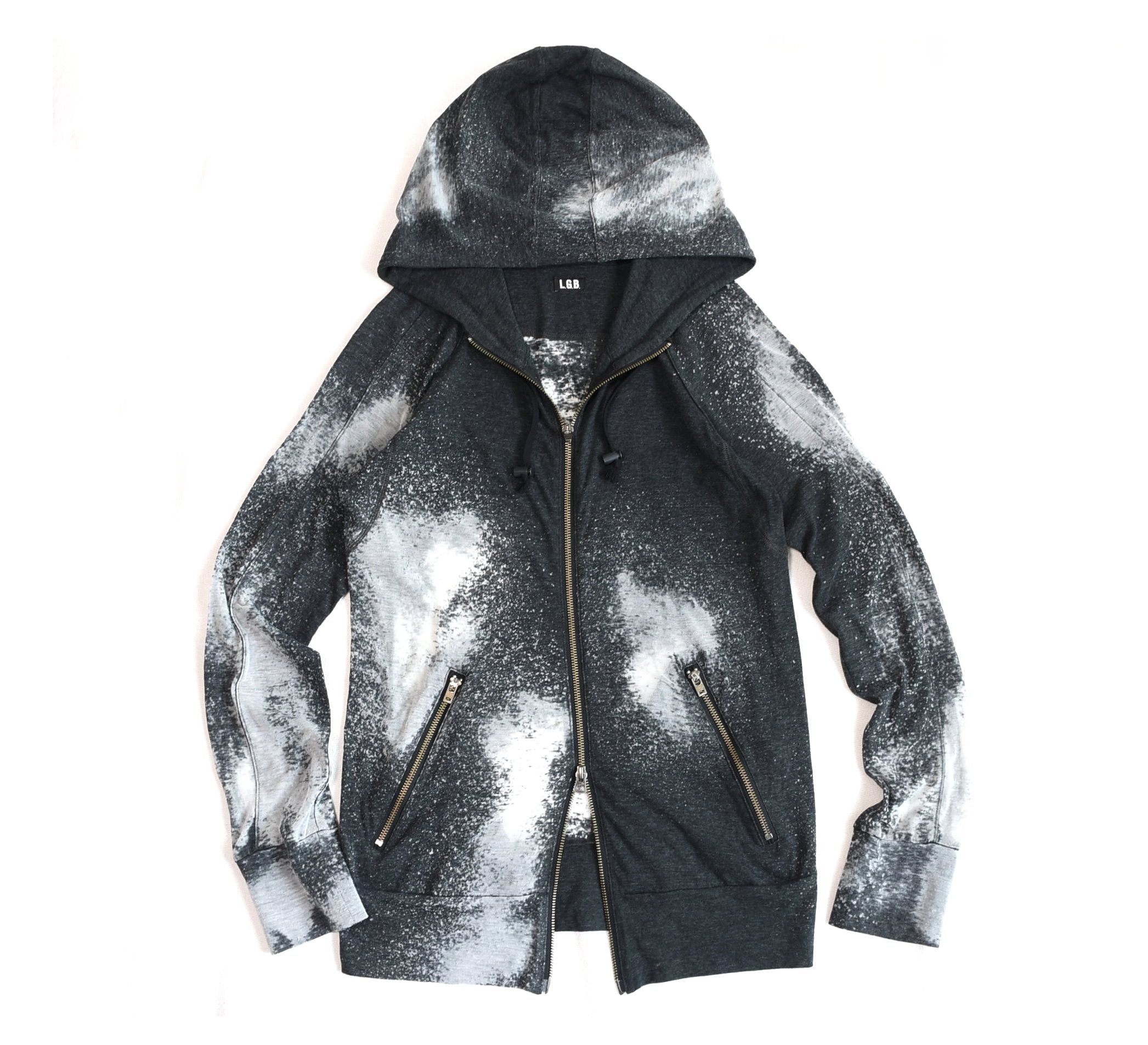 If Six Was Nine × KMRii × Le Grande Bleu (L.G.B.) Le Grande Bleu (L.G.B.) Gauze fabric zip hoodie Size US S / EU 44-46 / 1 - 1 Thumbnail