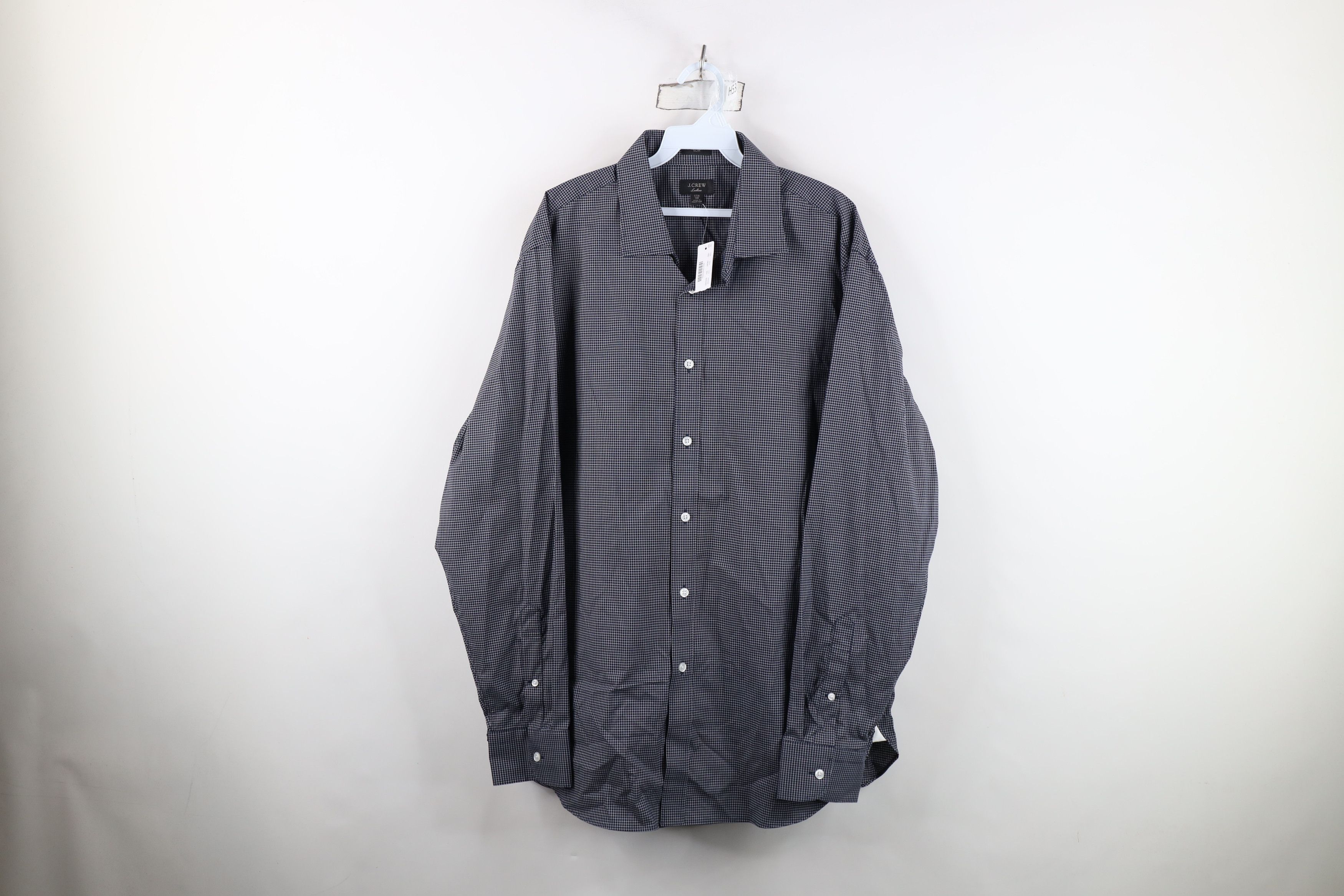 J.Crew New J Crew Collared Button Shirt Checkered Plaid Blue Cotton Size US M / EU 48-50 / 2 - 1 Thumbnail
