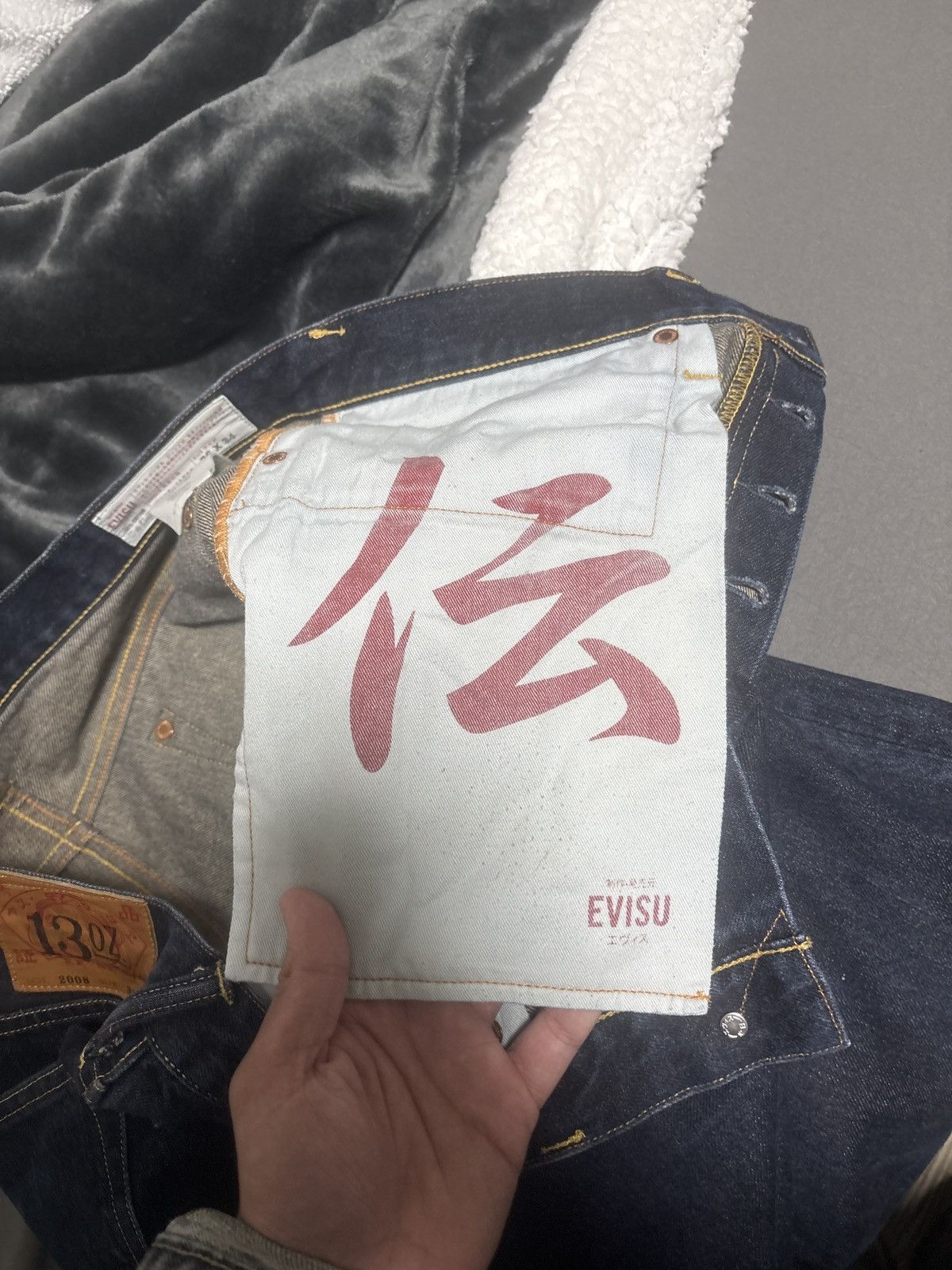 Evisu Evisu Indigo Jeans Size US 36 / EU 52 - 9 Thumbnail