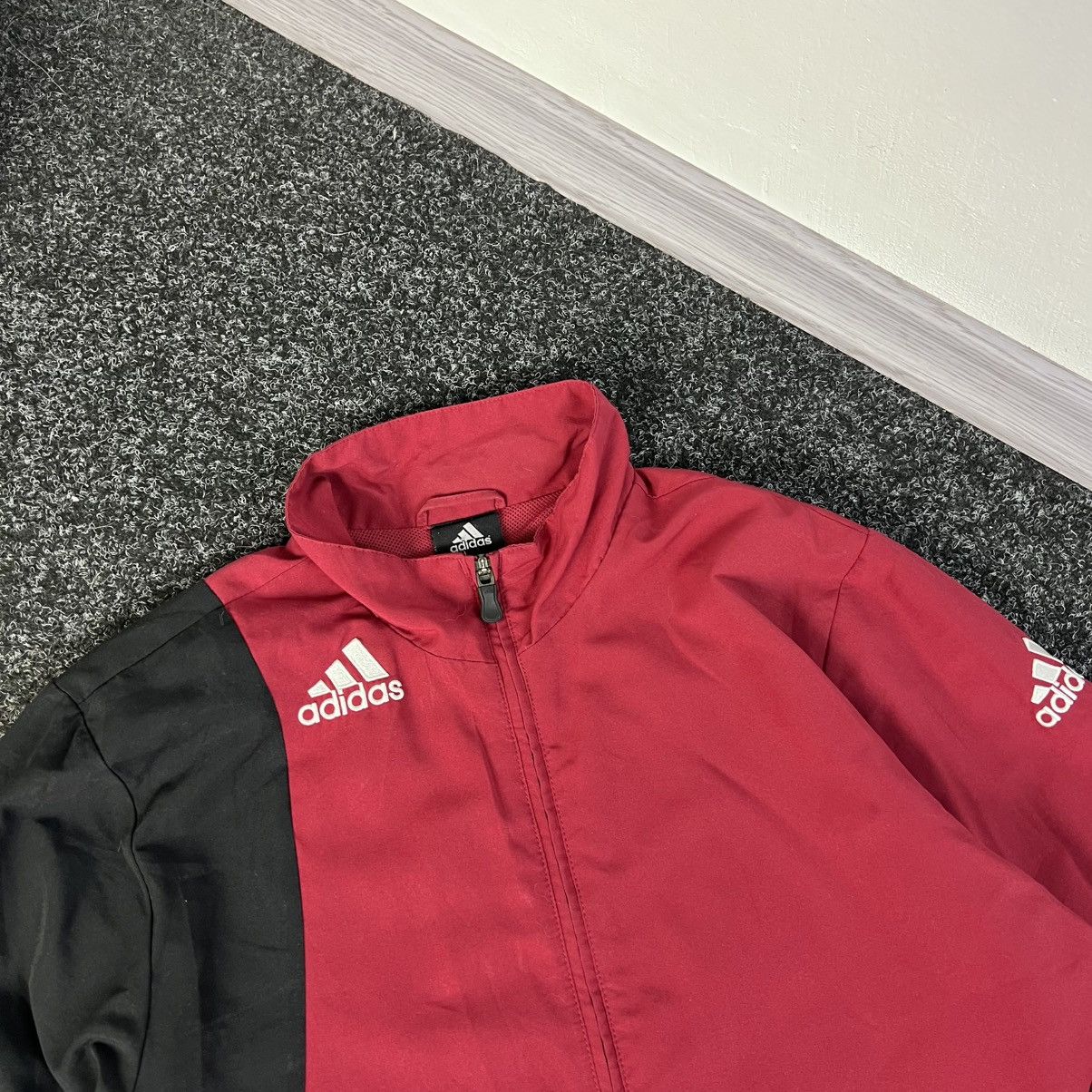 Adidas Adidas Vintage 90s Retro Zip Jacket Y2K Style Boqqy Fit Size US M / EU 48-50 / 2 - 10 Thumbnail