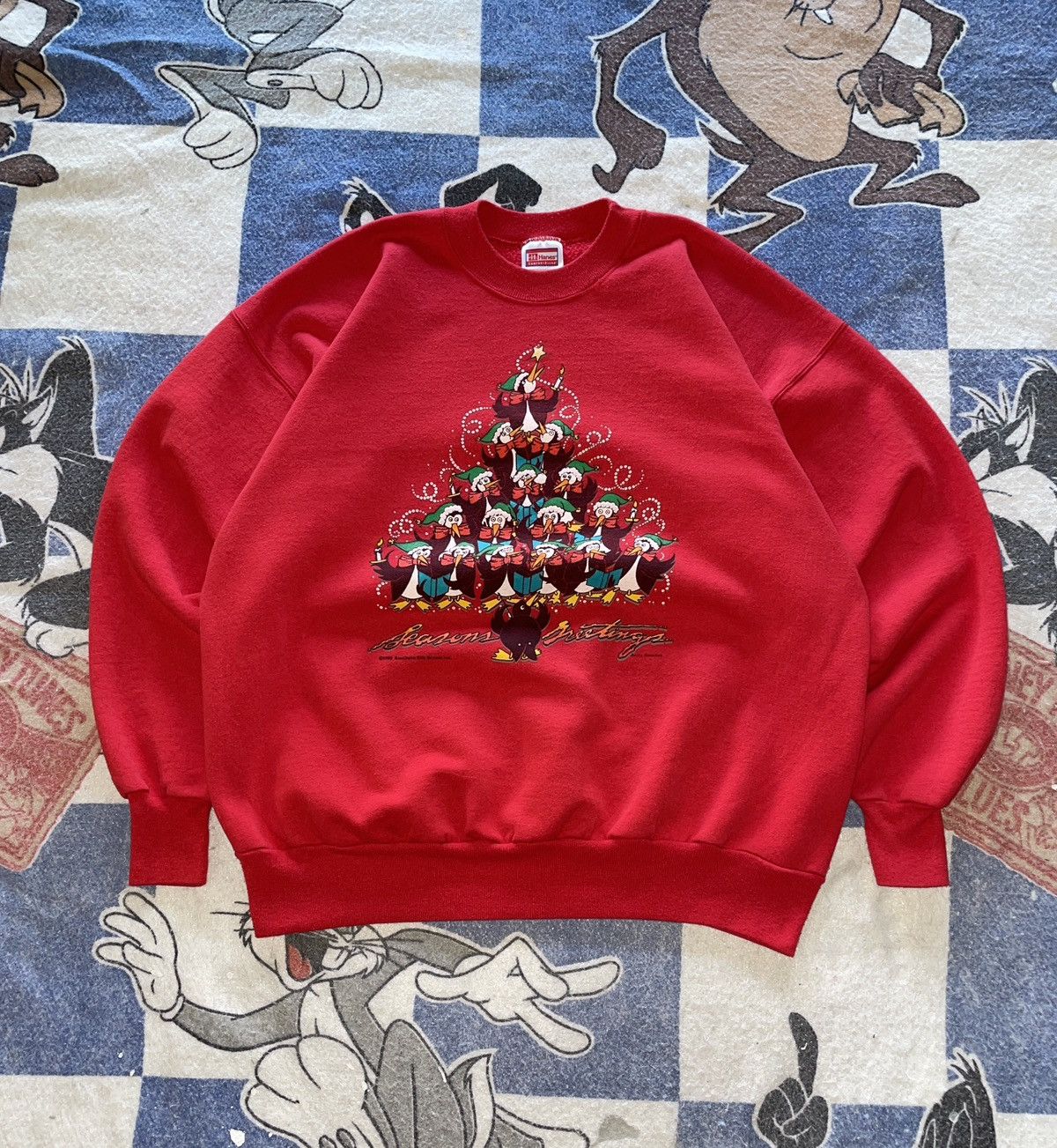 Vintage Vintage Christmas sweatshirt Size US XL / EU 56 / 4 - 1 Thumbnail