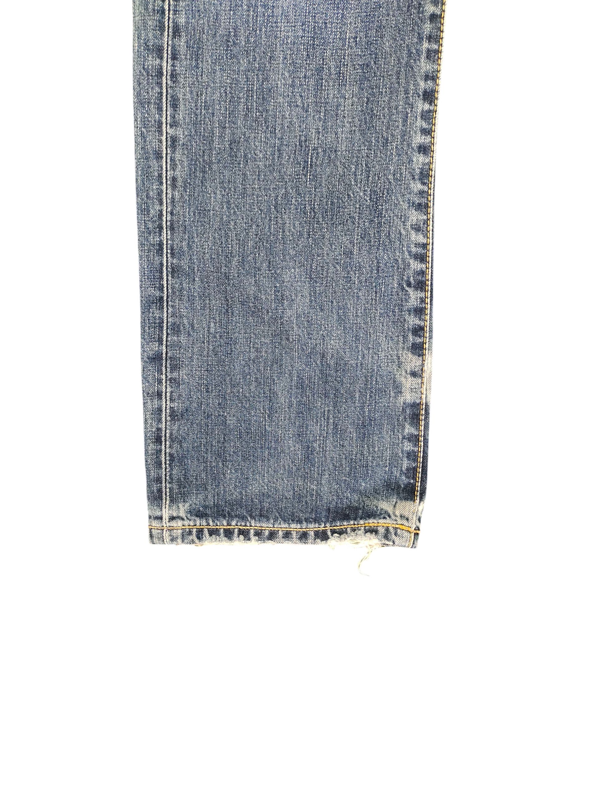 Levi's Vintage Clothing Vintage Levis 505 Clawmark Distress Sand Wash Denim Jeans Size US 29 - 6 Thumbnail