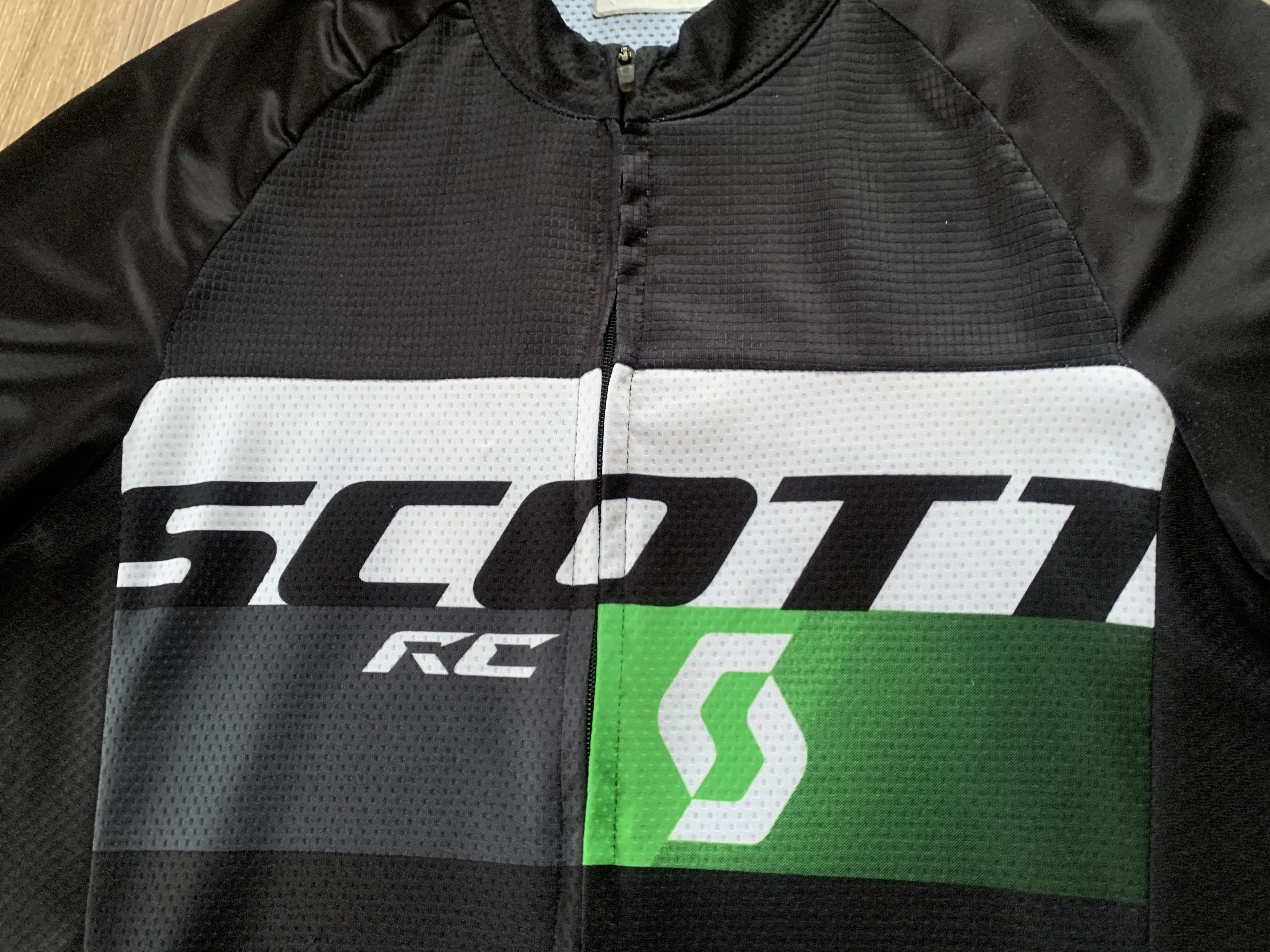 Bicycle Scott RC Black Cycling Jersey Size US S / EU 44-46 / 1 - 6 Thumbnail
