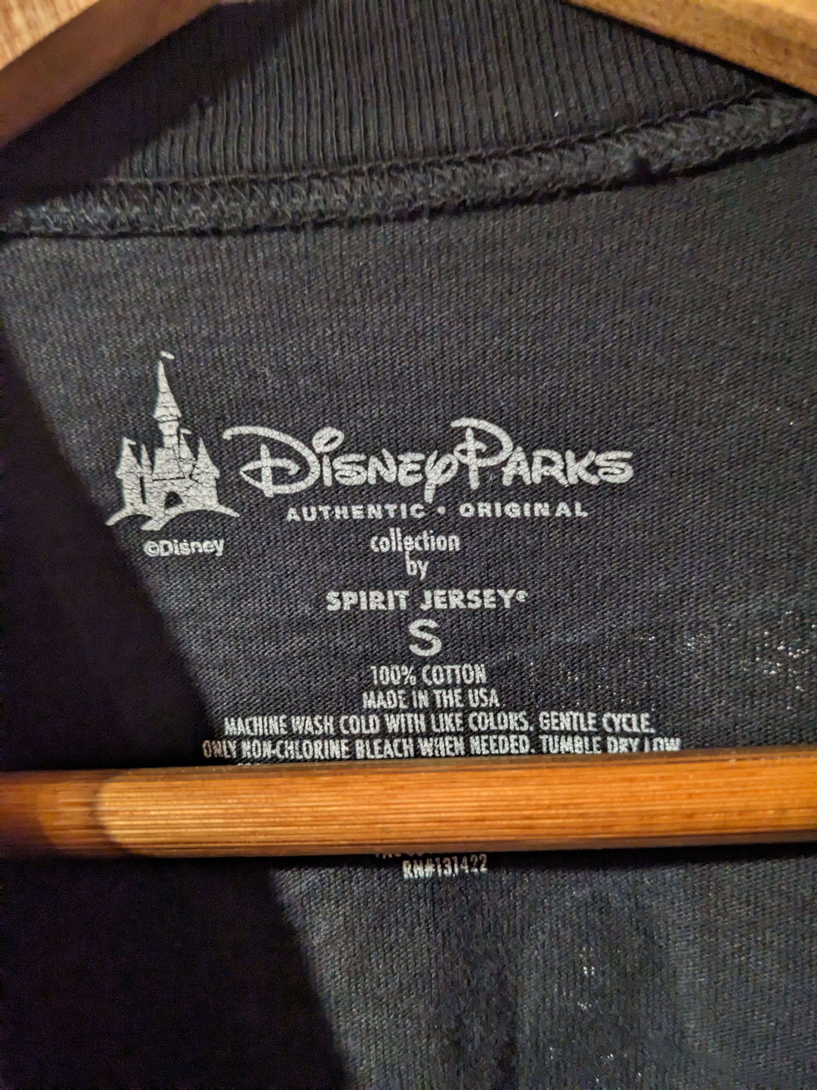 Designer × Disney I Run Disney Parks Black Small Spirit Jersey Size US S / EU 44-46 / 1 - 7 Thumbnail