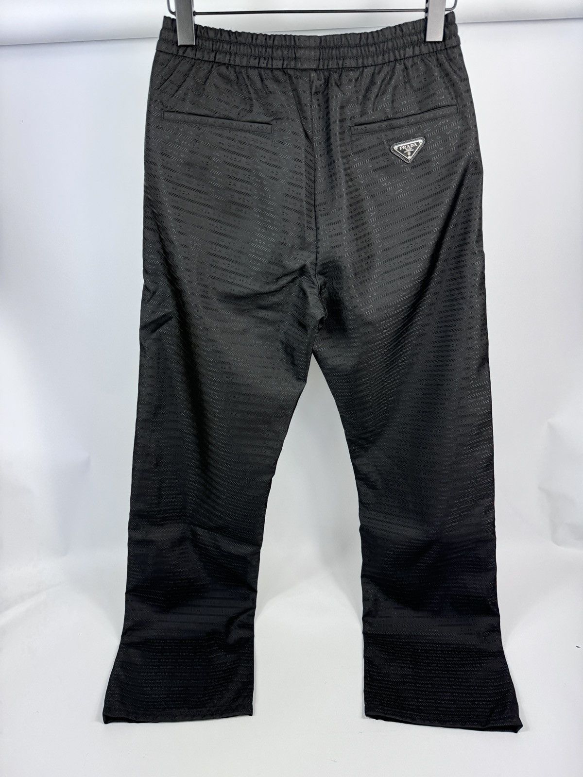 Prada LOGO PRINT NYLON TROUSERS Size US 30 / EU 46 - 1 Thumbnail