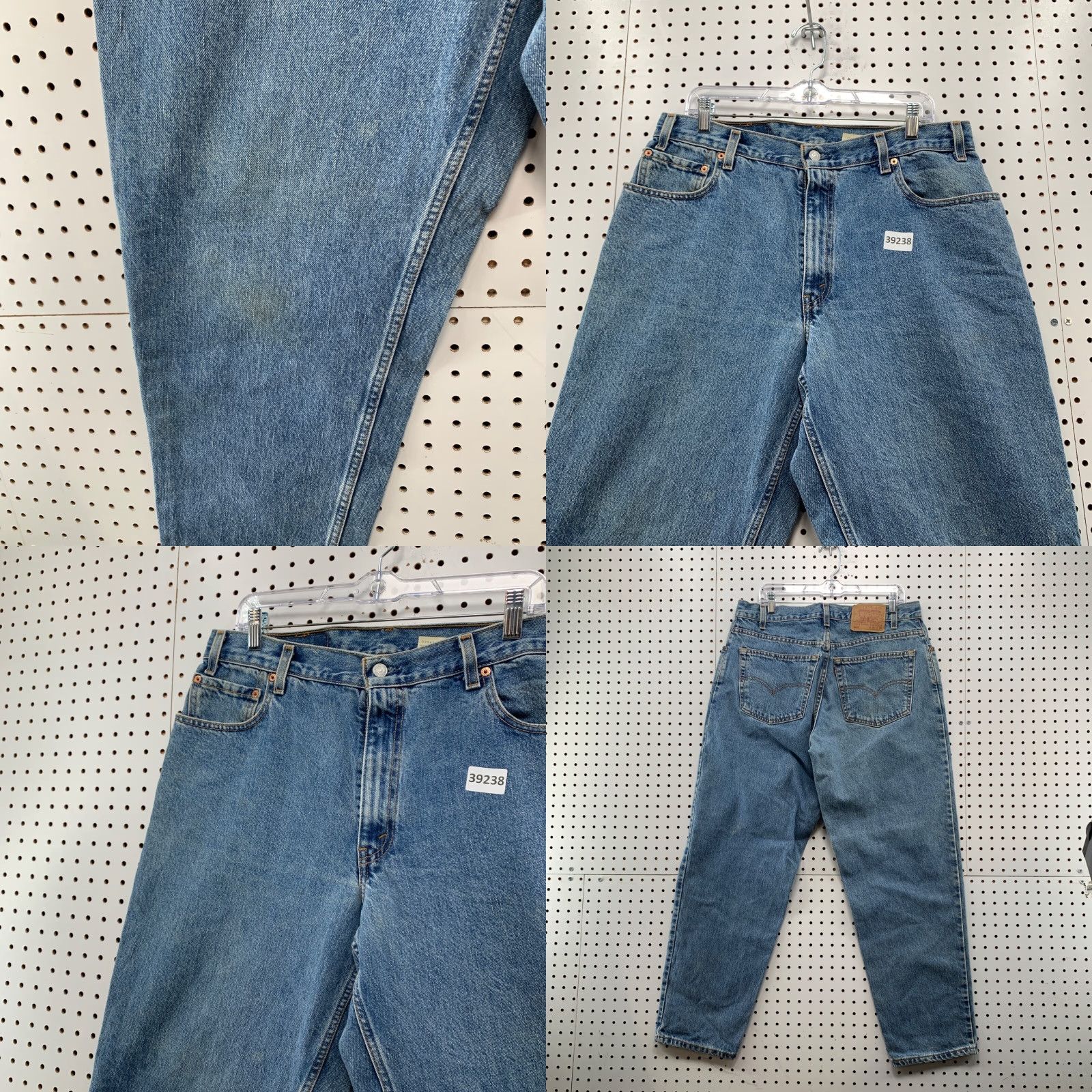 Levi's VINTAGE Levi's 5601 Blue Denim Jeans Loose Tapered Fit Adult 36x32 - Relaxed Mens Size US 36 / EU 52 - 8 Thumbnail