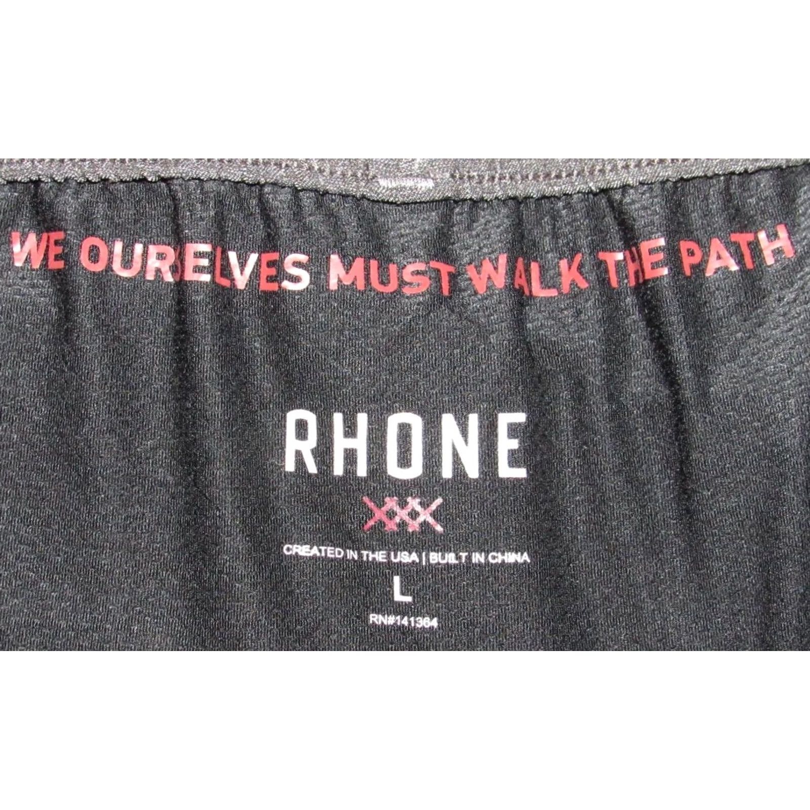 Rhone Rhone Grey Lined 7" Running Shorts Large L Mens Size US 33 - 4 Thumbnail