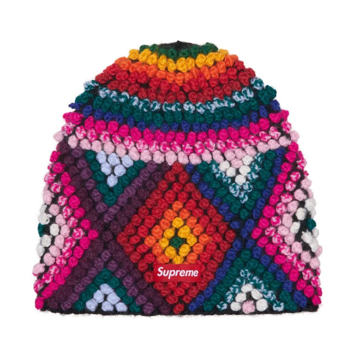 Supreme Supreme Textured Knit Beanie MultiColor Size ONE SIZE - 1 Preview