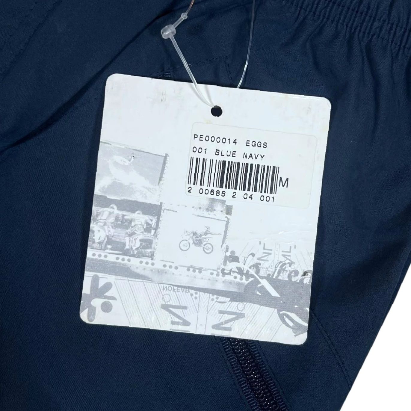 No Fear NO FEAR Navy Blue Outdoor Hiking Windbreaker Utility Track Pants Trousers Medium Mens Jeans? Size US 31 - 6 Thumbnail