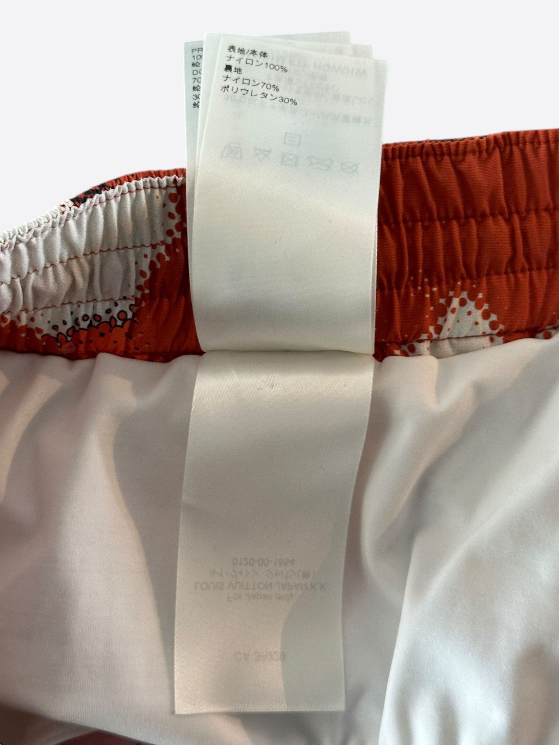 Louis Vuitton Louis Vuitton Orange Camouflage Swim Shorts Size US 34 / EU 50 - 7 Thumbnail