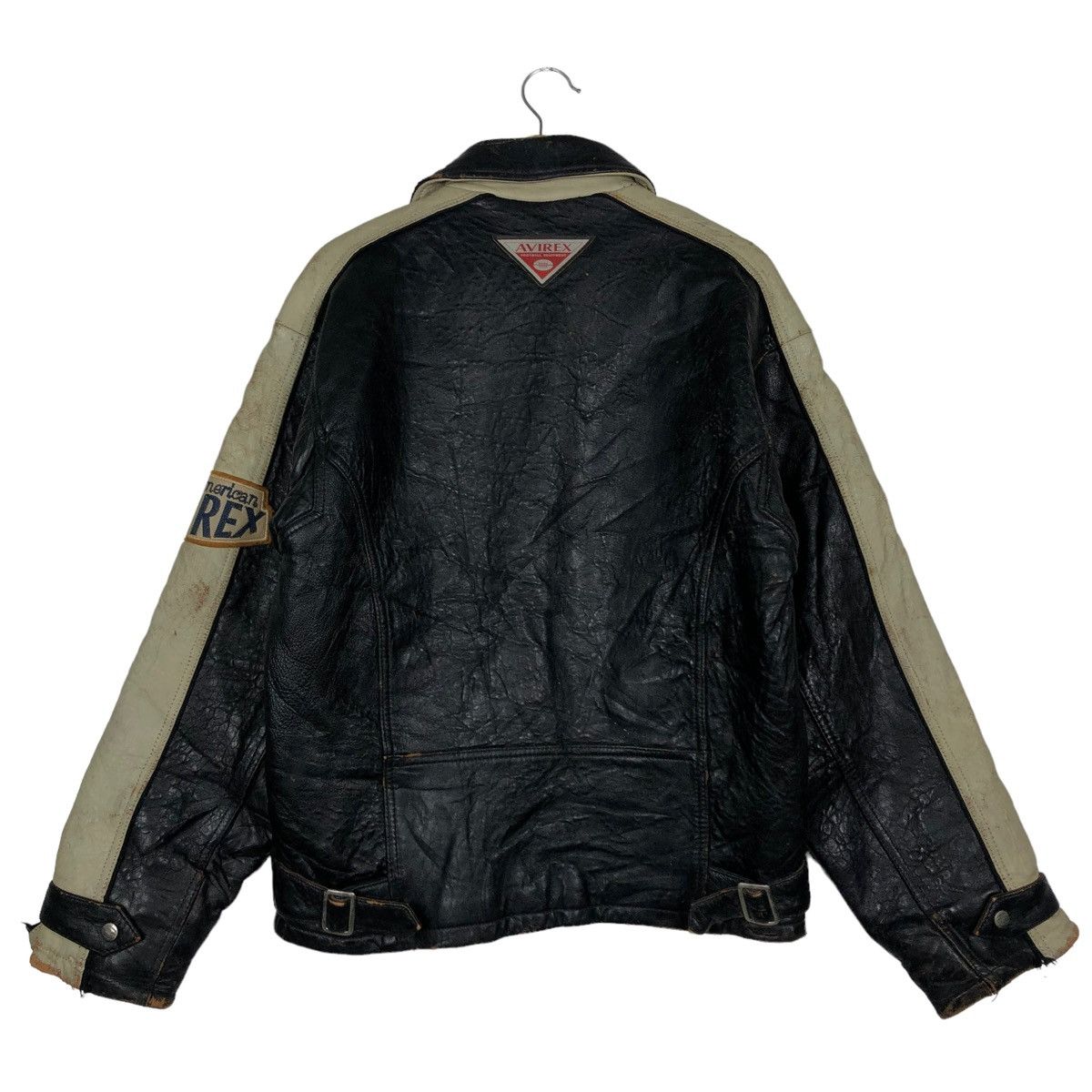 Avirex 🔥80’s Vintage Avirex Leather Varsity Jacket Size US S / EU 44-46 / 1 - 7 Thumbnail