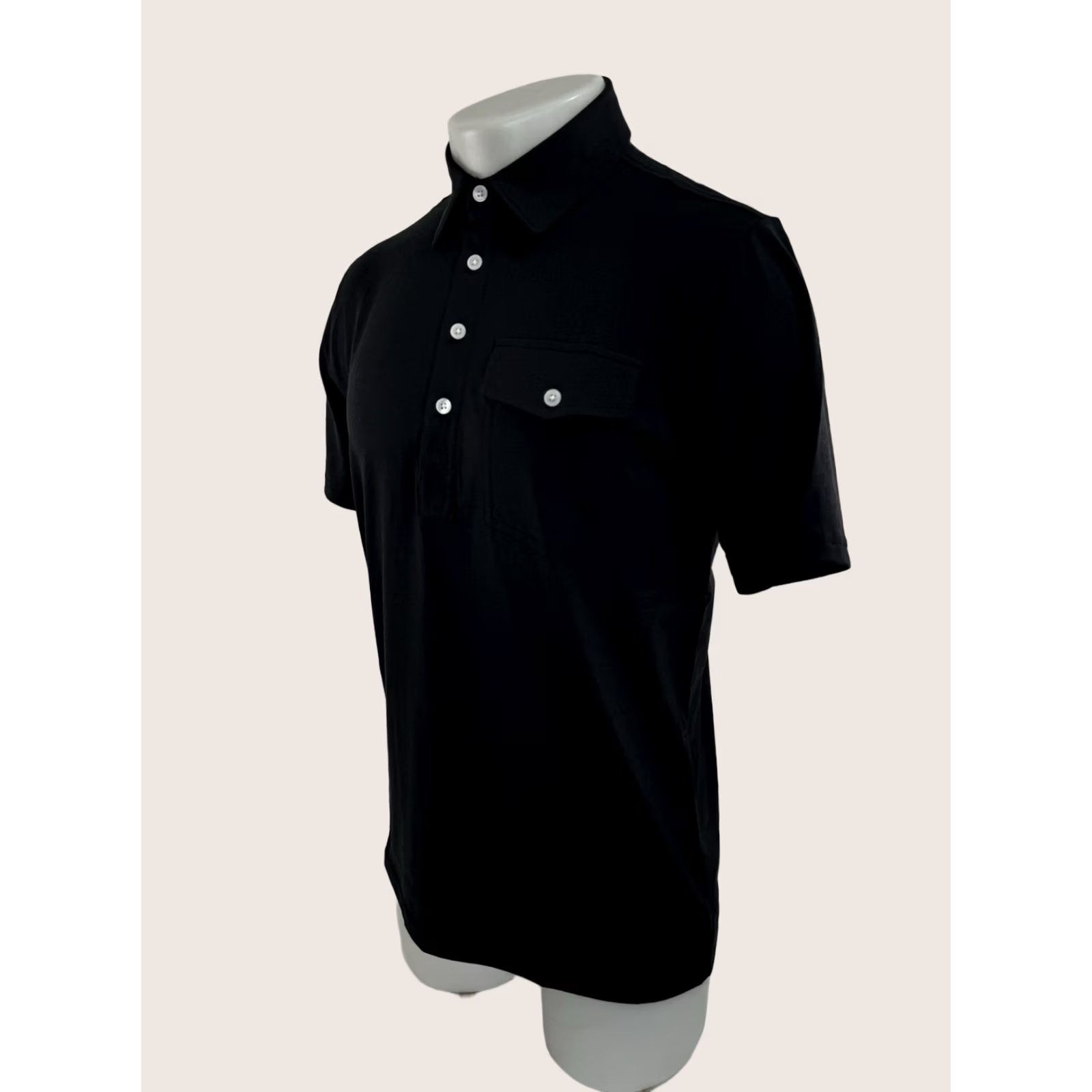 Vintage CRIQUET Austin - Golf Polo Shirt - S Pocket - Black - Men - Shirt Size US S / EU 44-46 / 1 - 1 Thumbnail