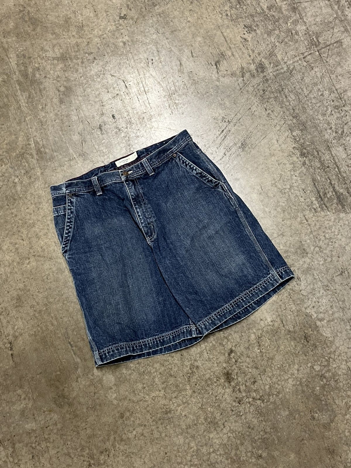 Vintage Jorts baggy fit y2k style carpenter cargos skater streetwear Size US 36 / EU 52 - 6 Thumbnail