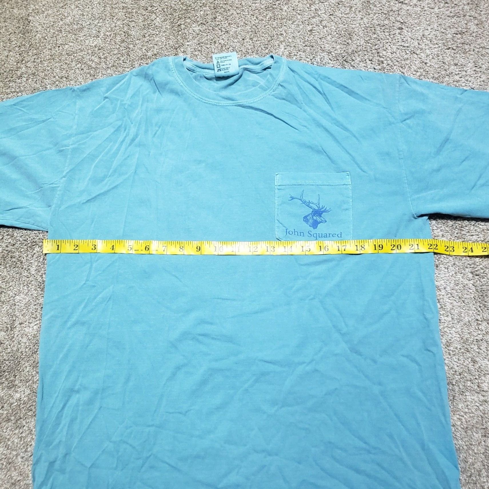 Dsquared2 VINTAGE Unbranded Blue Long Sleeve Shirt Hunting Deer Adult Men's L Large 90s Size US L / EU 52-54 / 3 - 5 Thumbnail