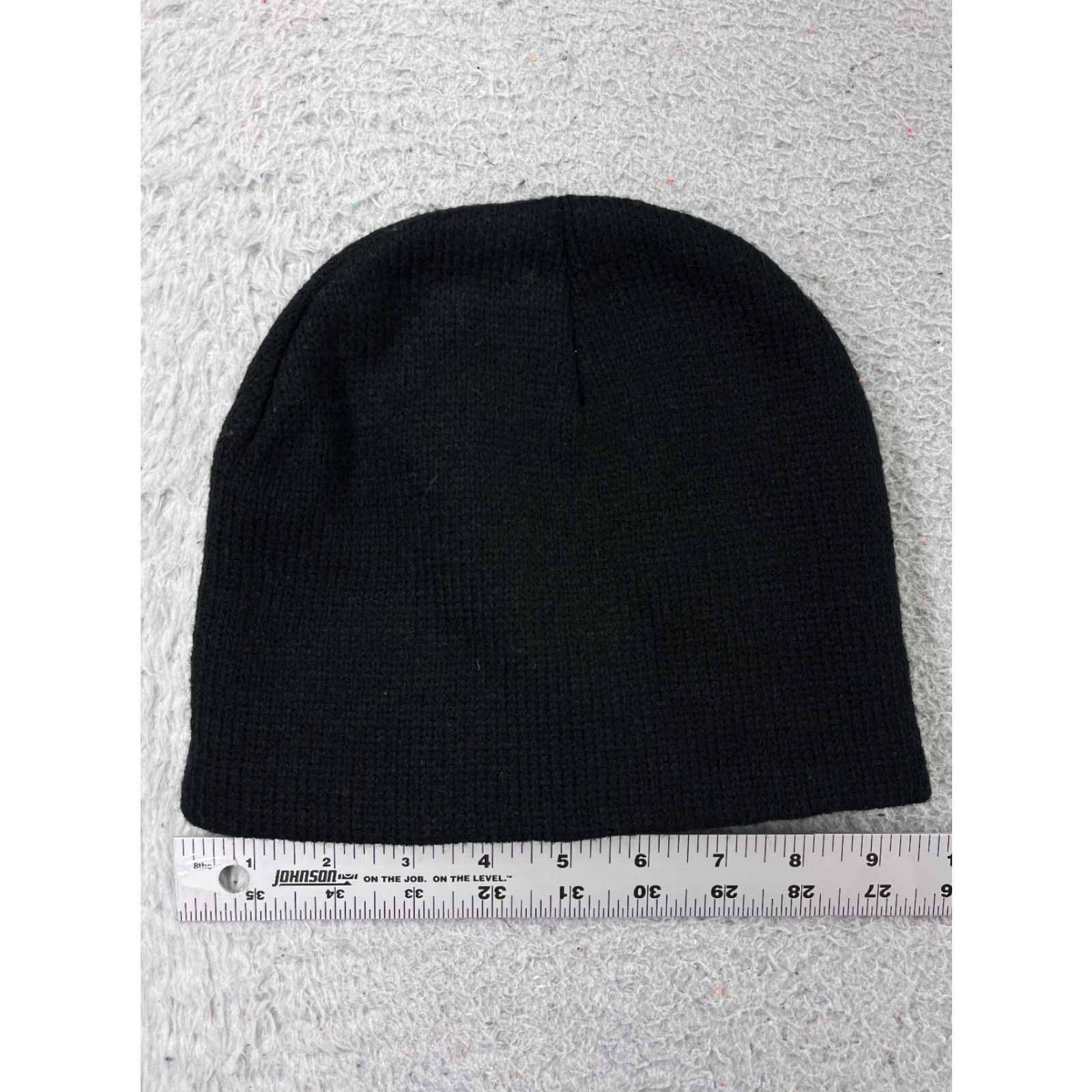 Vintage VINTAGE Mossy Oak Beanie Toque Mens One Size Black Knit 100% Acrylic Hunt Fish Camp Hat/Cap Beanie Mens One Size Black Mossy Oak Fish Hunt Camp 1990s Size ONE SIZE - 3 Thumbnail