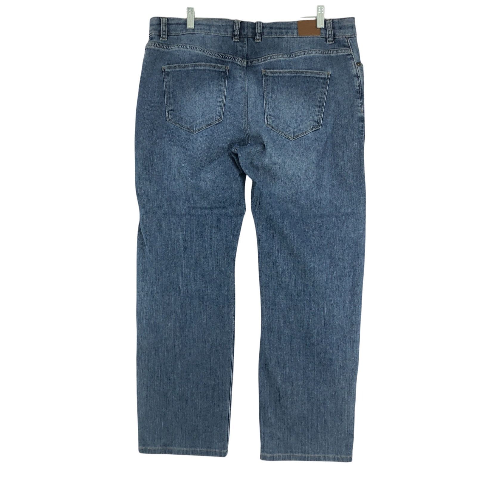 Peter Millar Peter Millar Size 38x28 Jeans 5 Pocket Stretch Blue *HEMMED Size US 38 / EU 54 - 5 Thumbnail