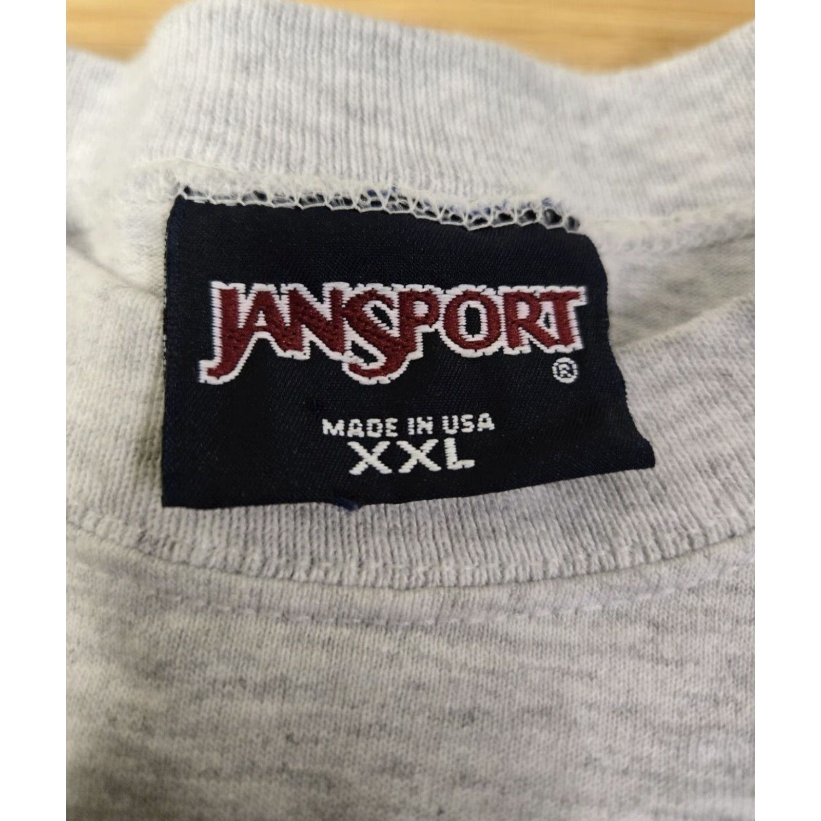Jansport VINTAGE Jansport Heavy T Shirt Northwestern Big Ten Champions 1995 Men's 2XL Gray Crew Neck Long Sleeve Cotton Logo University Heavyweight Shirt Size US XXL / EU 58 / 5 - 3 Thumbnail