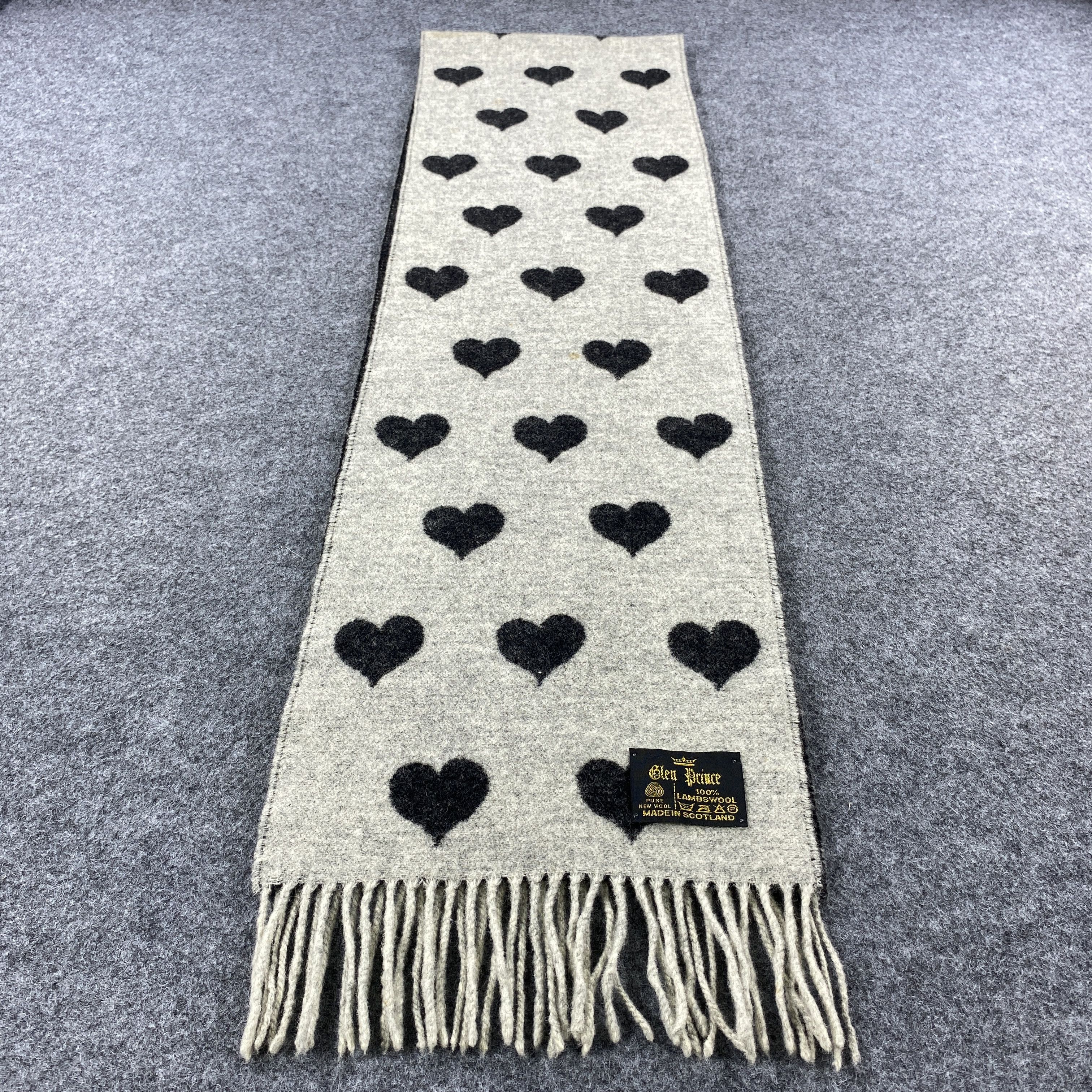 Vintage Glen Prince Scarf # Muffler # Neckwear # D401 Size ONE SIZE - 6 Thumbnail