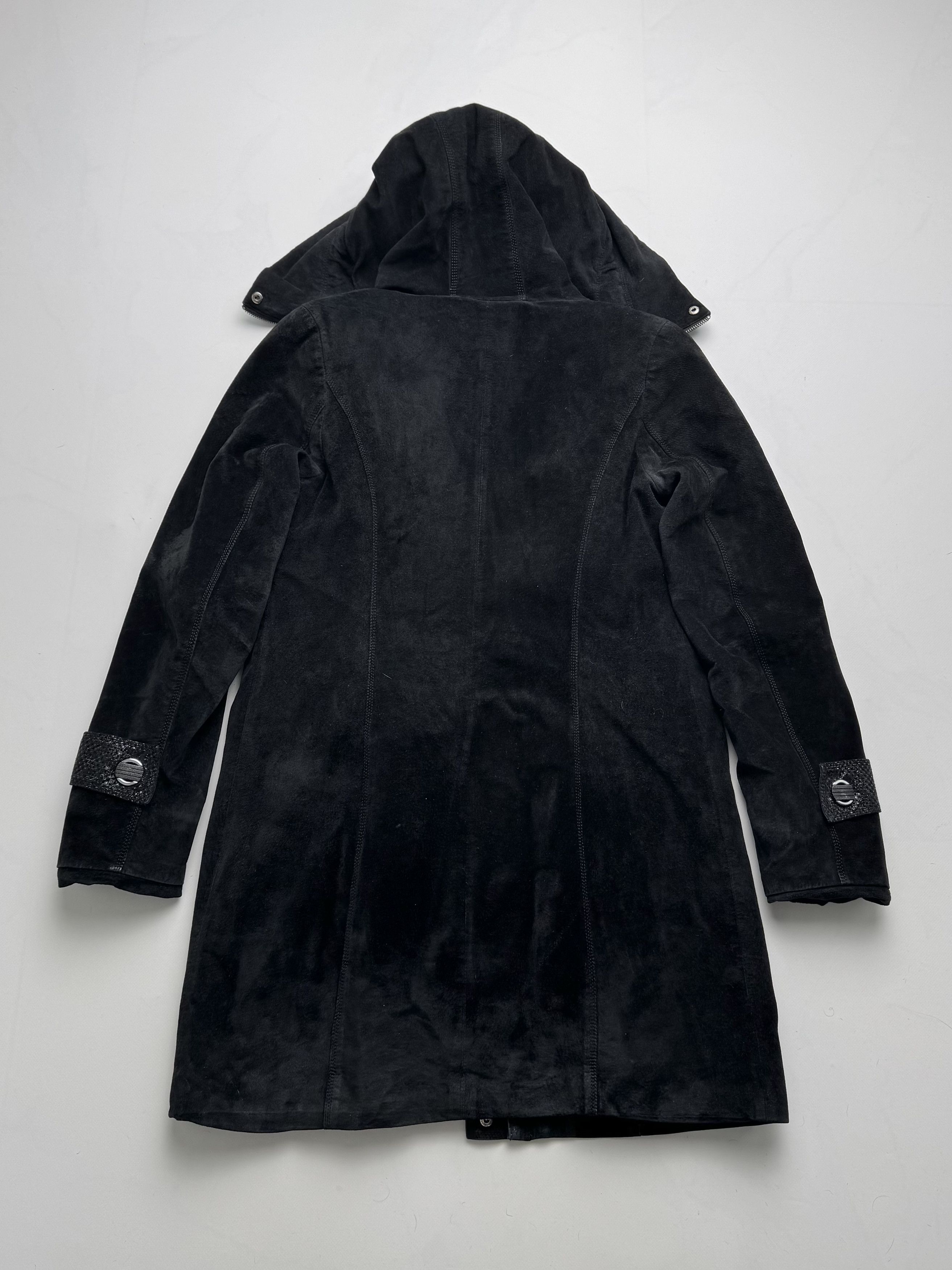 Vintage Vintage Long Suede Jacket B8(V407)E2 Size M / US 6-8 / IT 42-44 - 9 Thumbnail