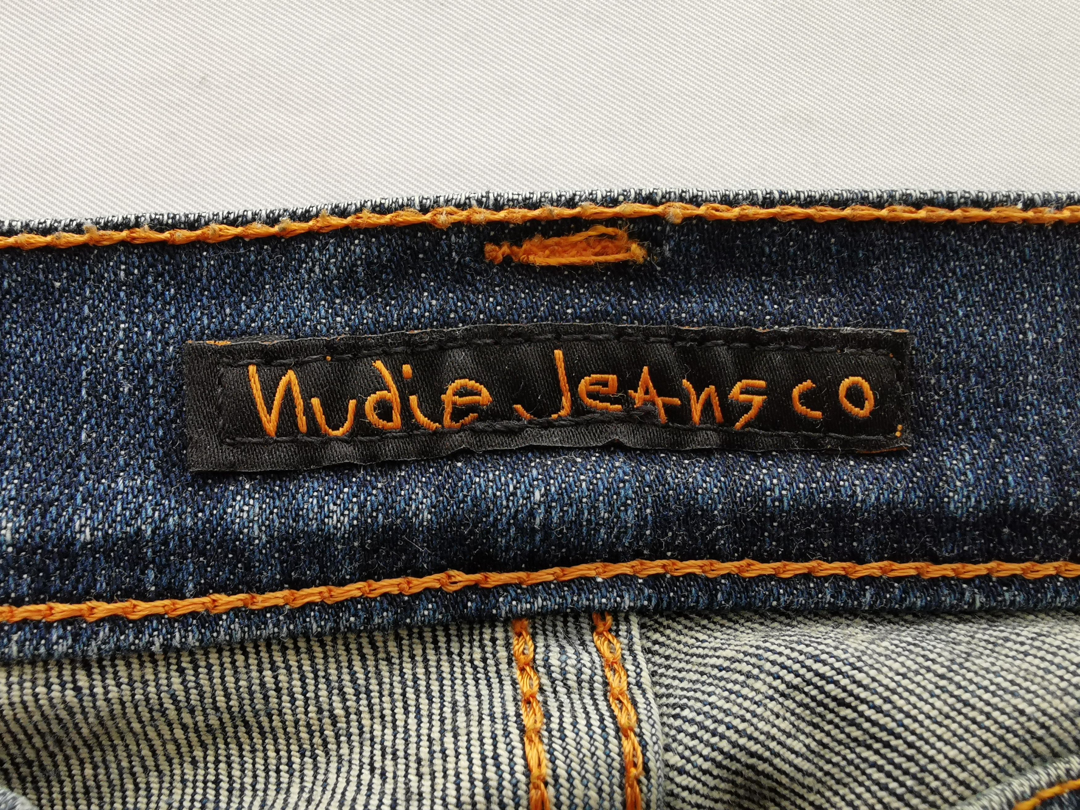 Nudie Jeans Distressed Nudie Jeans Made In Italy Denim Pants Size 31 Size US 31 - 8 Thumbnail