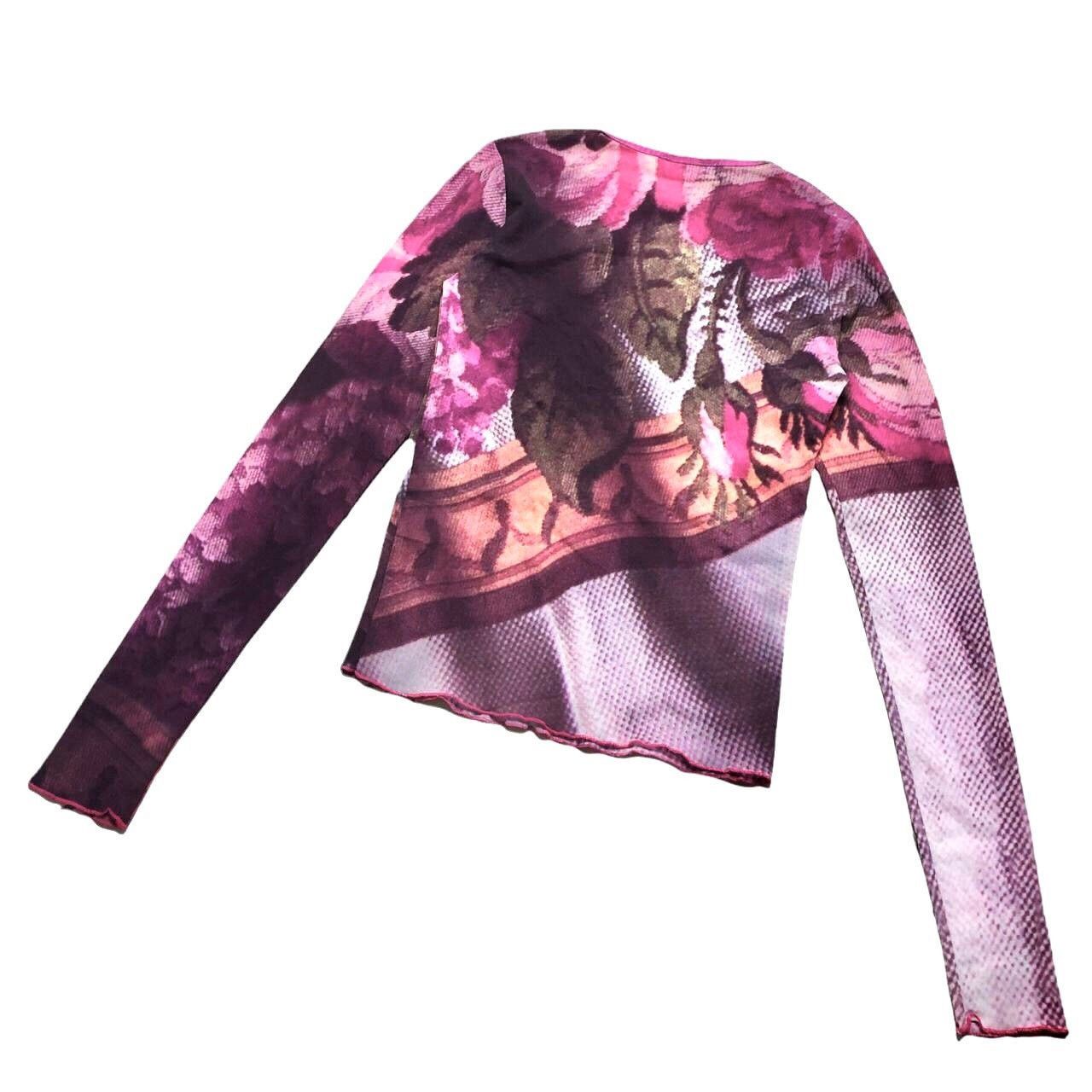 Cop Copine The Cop Copine Roses Mesh Top Size ONE SIZE - 3 Thumbnail