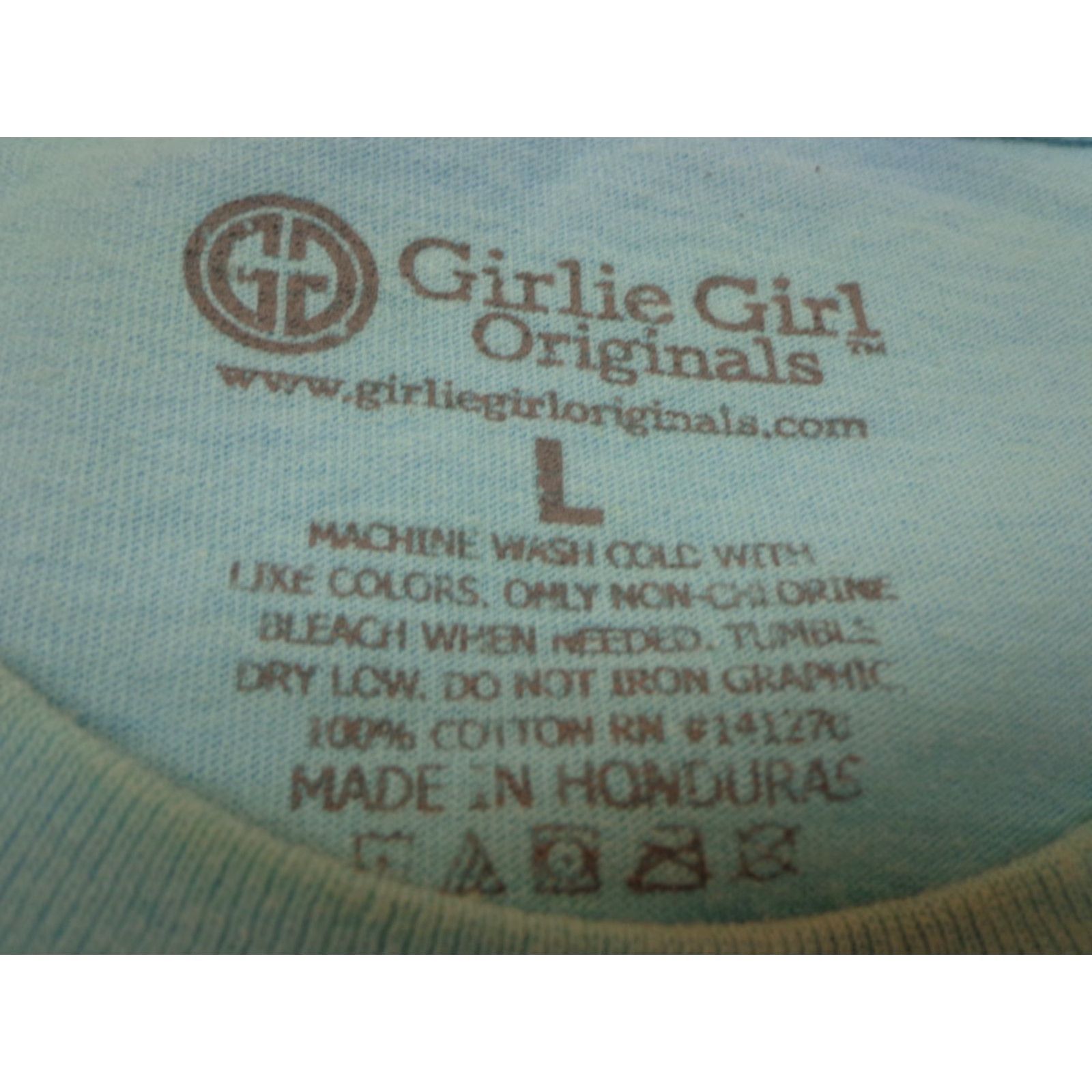 Vintage Girlie Girl Buckle Up Buttercup T Shirt Blue L Womens Shirt Girlies 90s? Size L / US 10 / IT 46 - 6 Thumbnail
