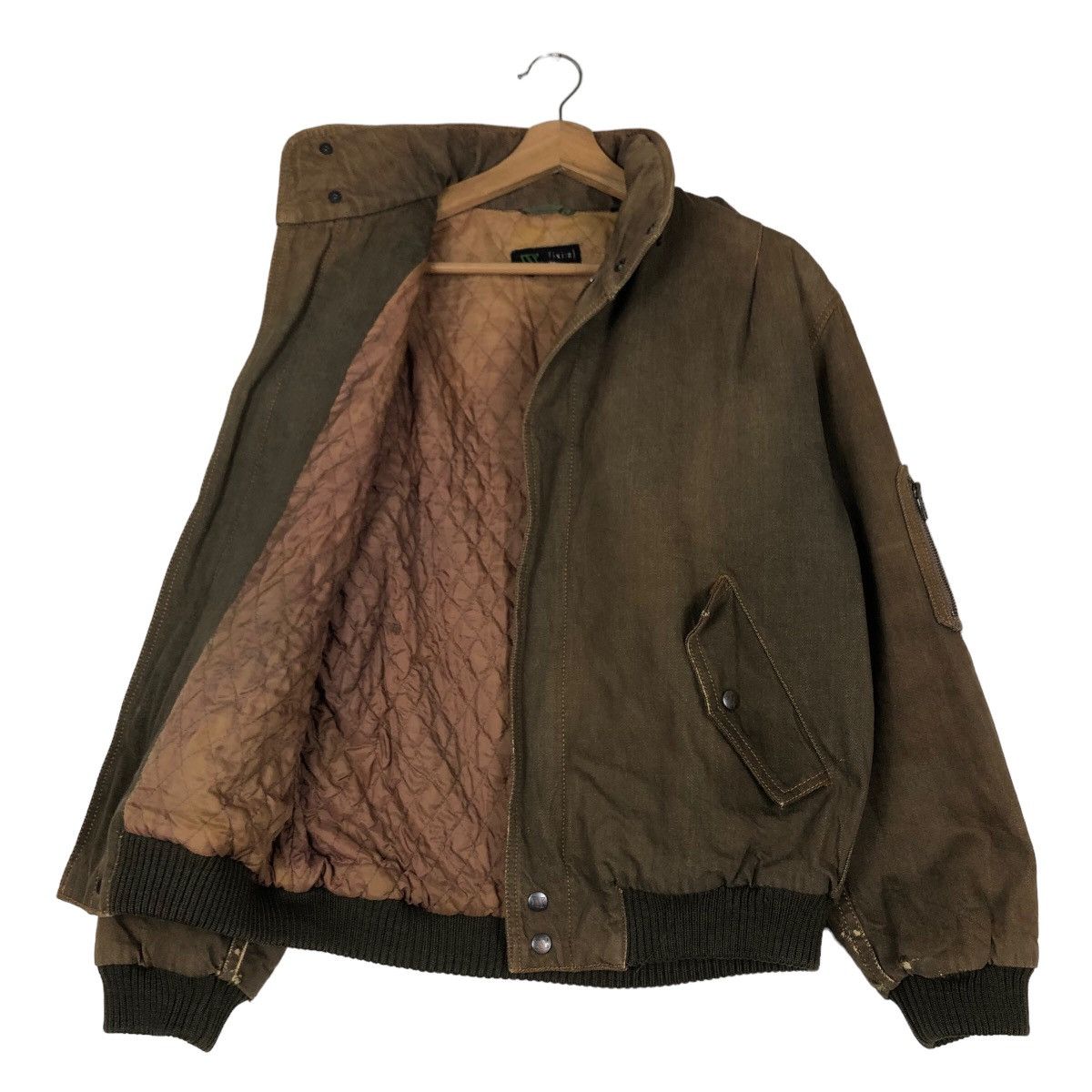 Japanese Brand 🔥Vintage Chore Bomber Jacket Biker Ixi:z Japan Issey Miyake Size US M / EU 48-50 / 2 - 11 Thumbnail