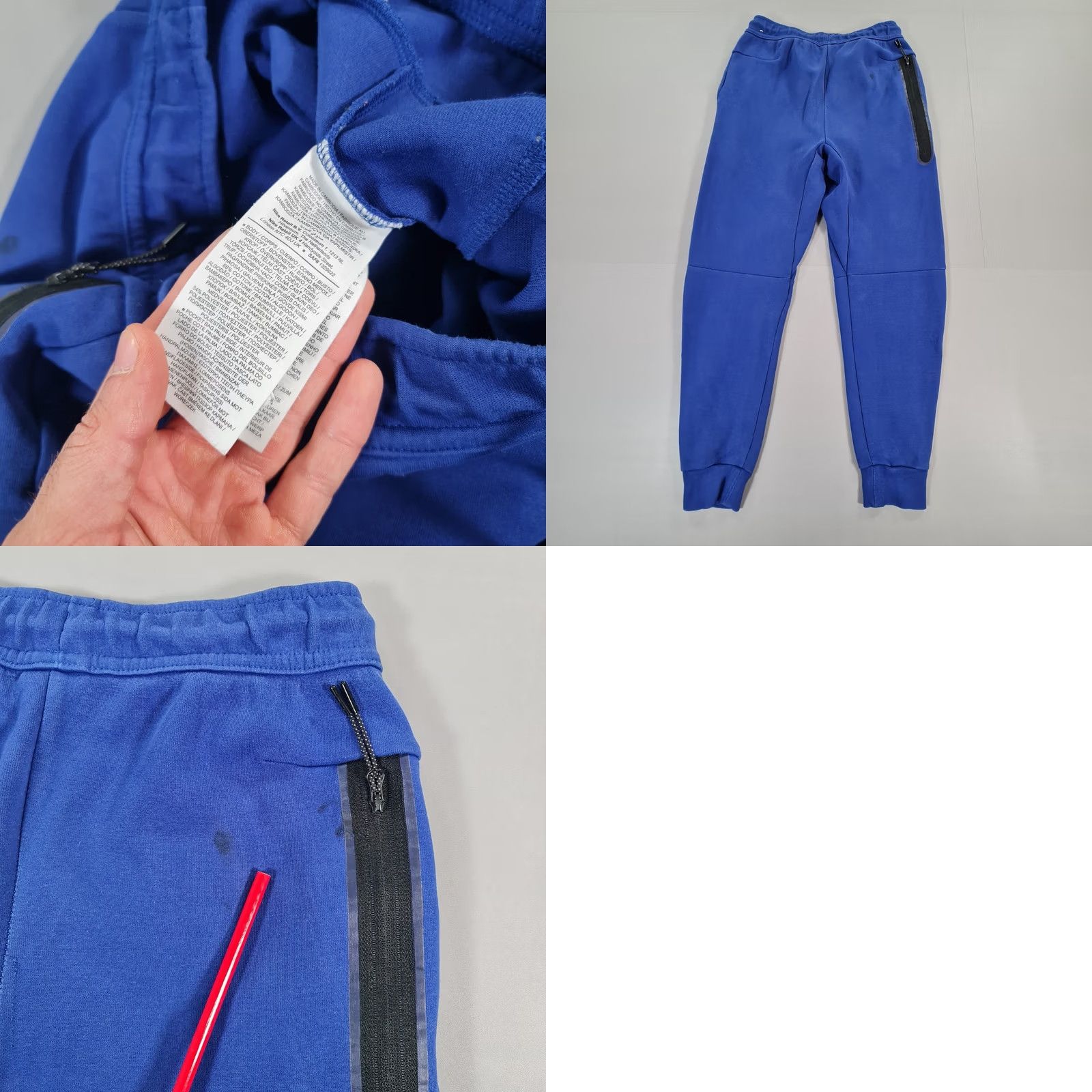 Nike Nike Mens Tracksuit Set Hoodie Jogger XS Royal Blue 2 Piece Sports Modern 455 DV0537 Mens Size US XS / EU 42 / 0 - 10 Thumbnail