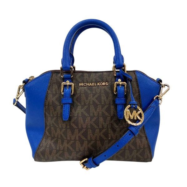 Michael Kors Michael Kors Pvc 2Way Bag Plastic / Synthetic Shoulder Bag Db1711 Duty Free For Usa in Brown, Women's