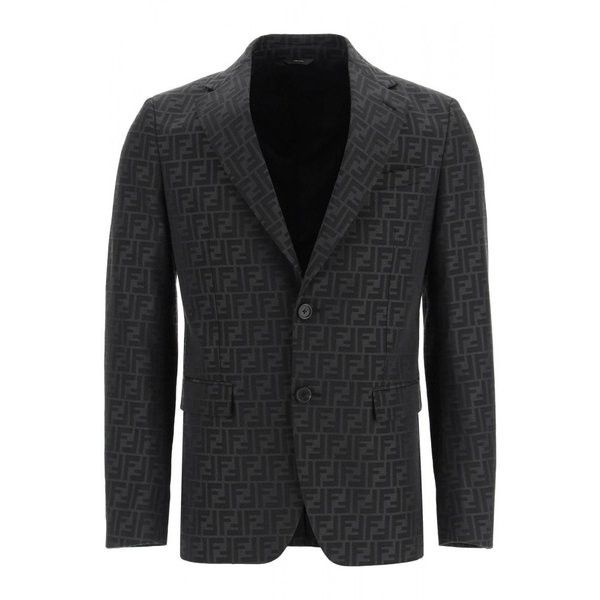 Fendi o1s1wg110126 Jacket in Black Size US XL / EU 56 / 4 - 1 Thumbnail