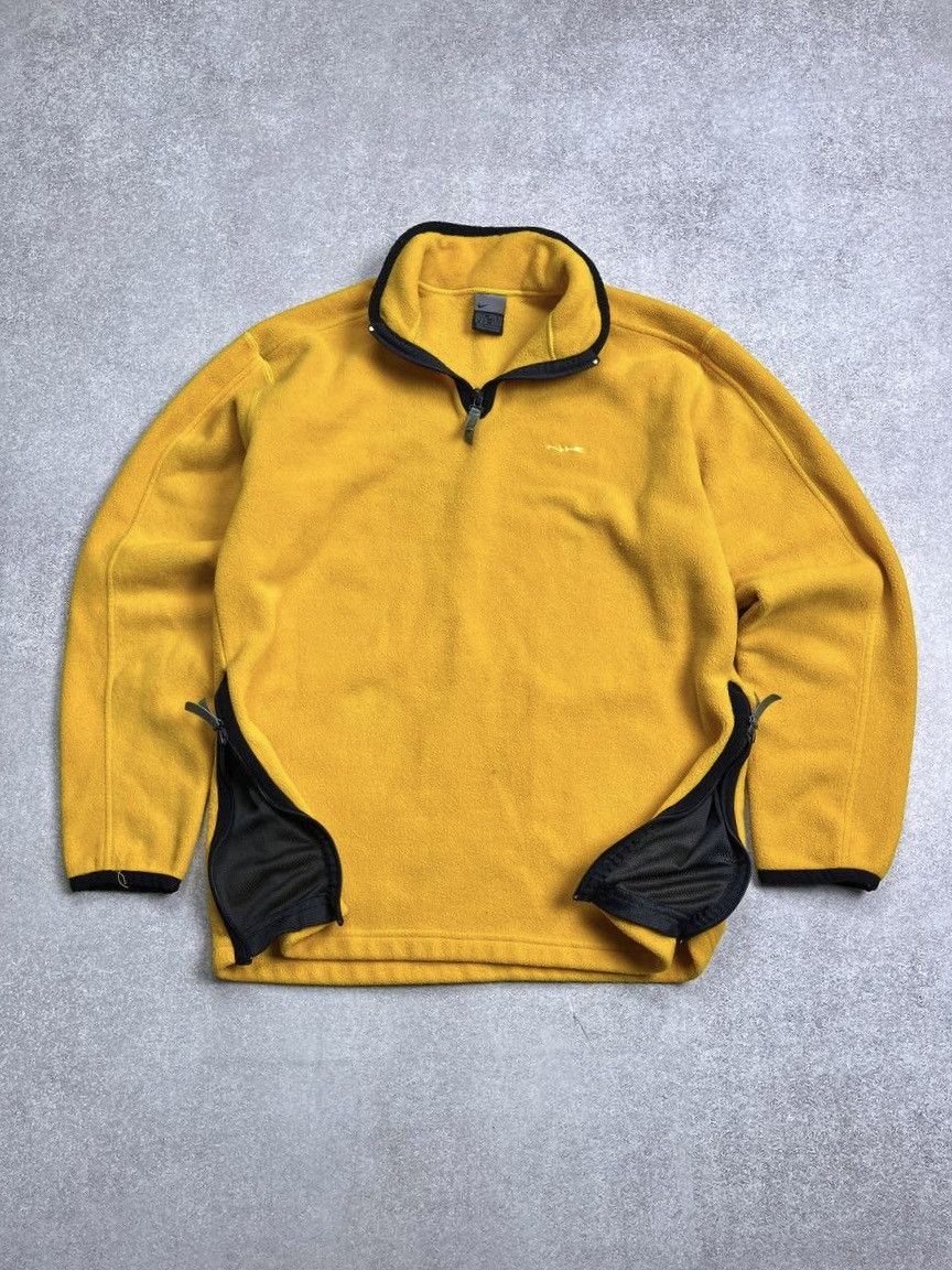 Nike × Vintage VINTAGE NIKE SWOOSH RETRO SHERPA FLEECE JACKET Y2K M Size US M / EU 48-50 / 2 - 1 Thumbnail