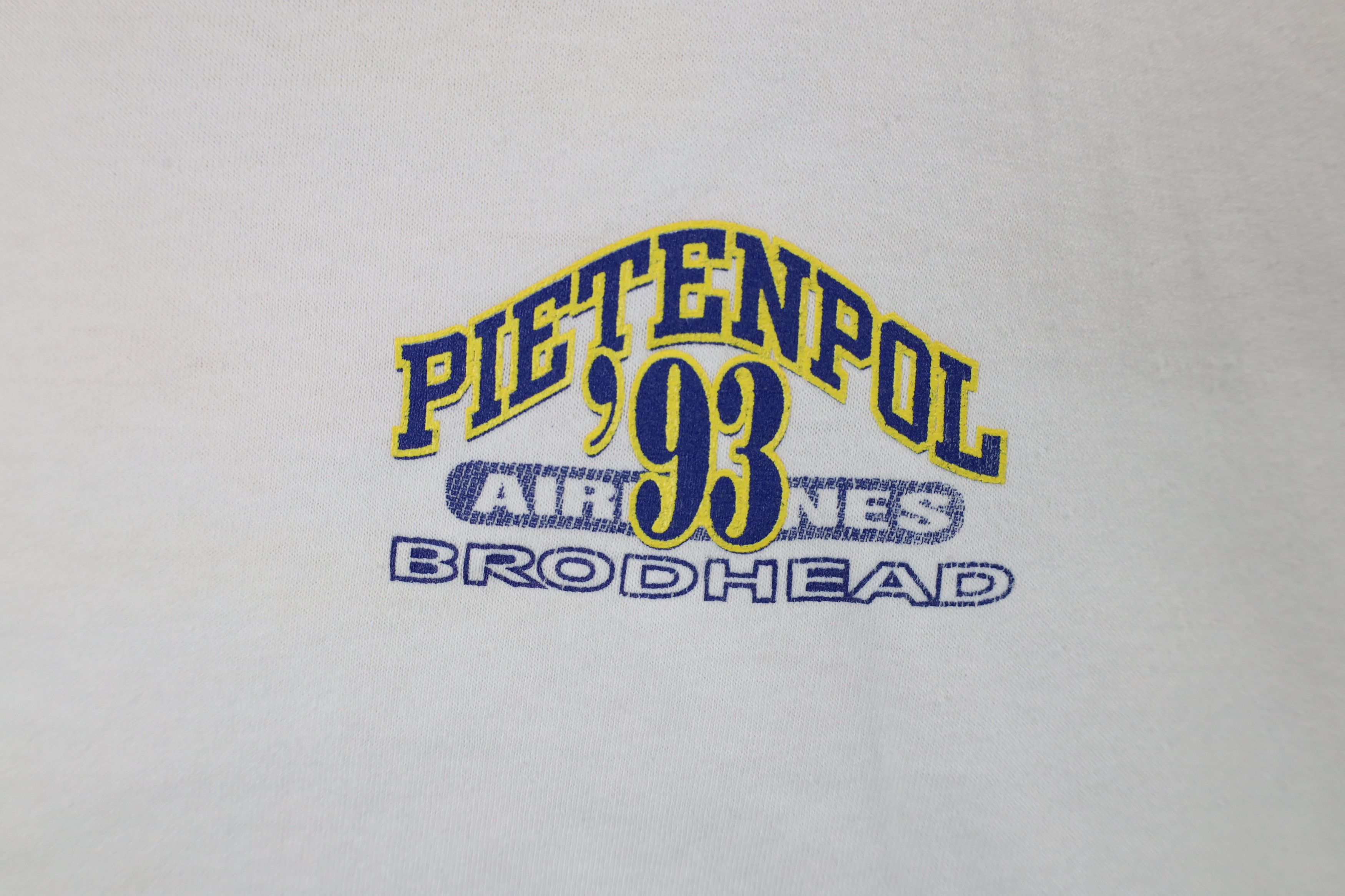 Vintage Vintage 90s Pietenpol Airplanes Short Sleeve T-Shirt USA Size US XXL / EU 58 / 5 - 4 Thumbnail