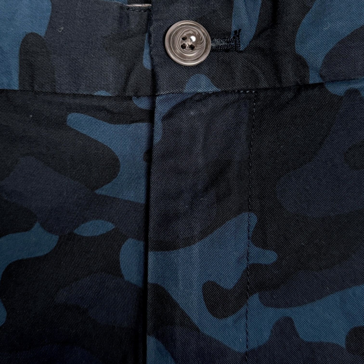 Brooks Brothers Brooks Brothers Red Fleece 9" Chinos Shorts Blue Camo Men 38 Size US 38 / EU 54 - 3 Thumbnail