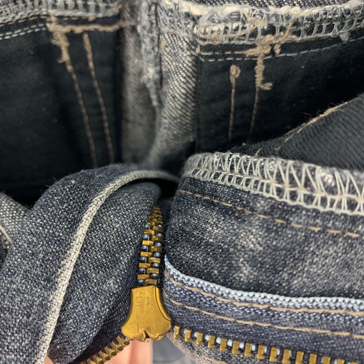 Marithe + Francois Girbaud × Vintage Vintage MARITHE FRANCOIS GIRBAUD double knee loose jeans Size US 31 - 15 Thumbnail