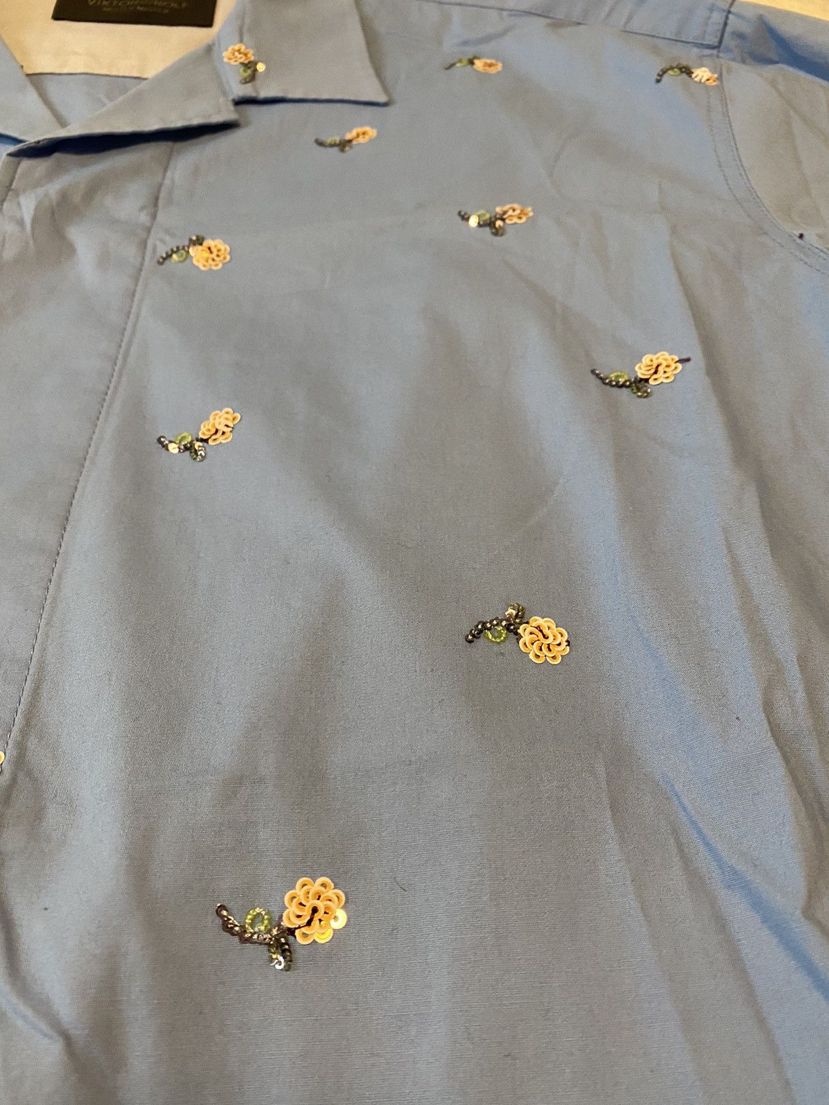 Viktor & Rolf Viktor & Rolf Mister Mister Sequin S/S Shirt XL Size US XL / EU 56 / 4 - 5 Thumbnail