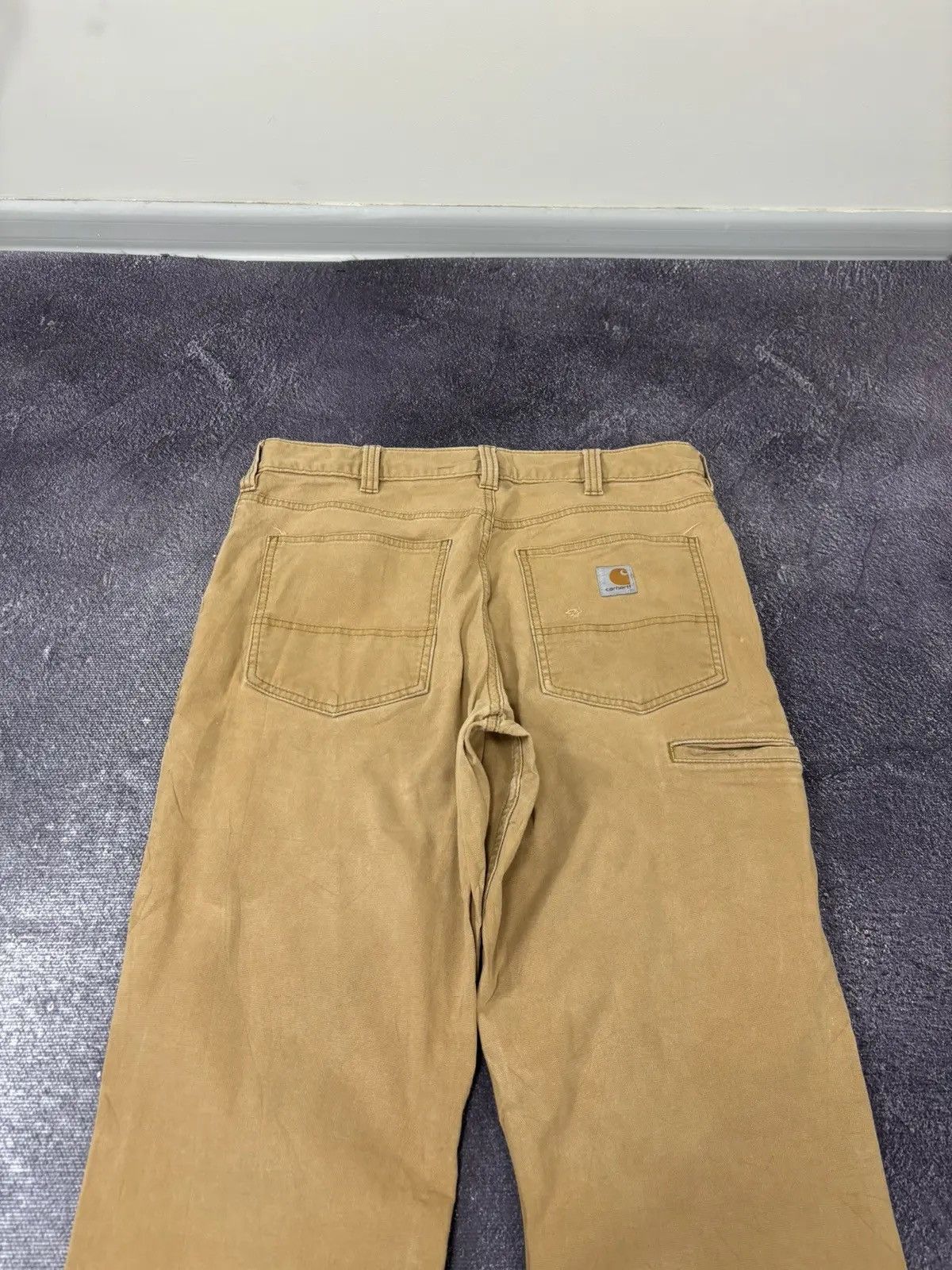 Carhartt × Vintage Vintage Carhartt Y2K Rugged Flex Relaxed Fit Pants Jeans Size US 34 / EU 50 - 5 Thumbnail